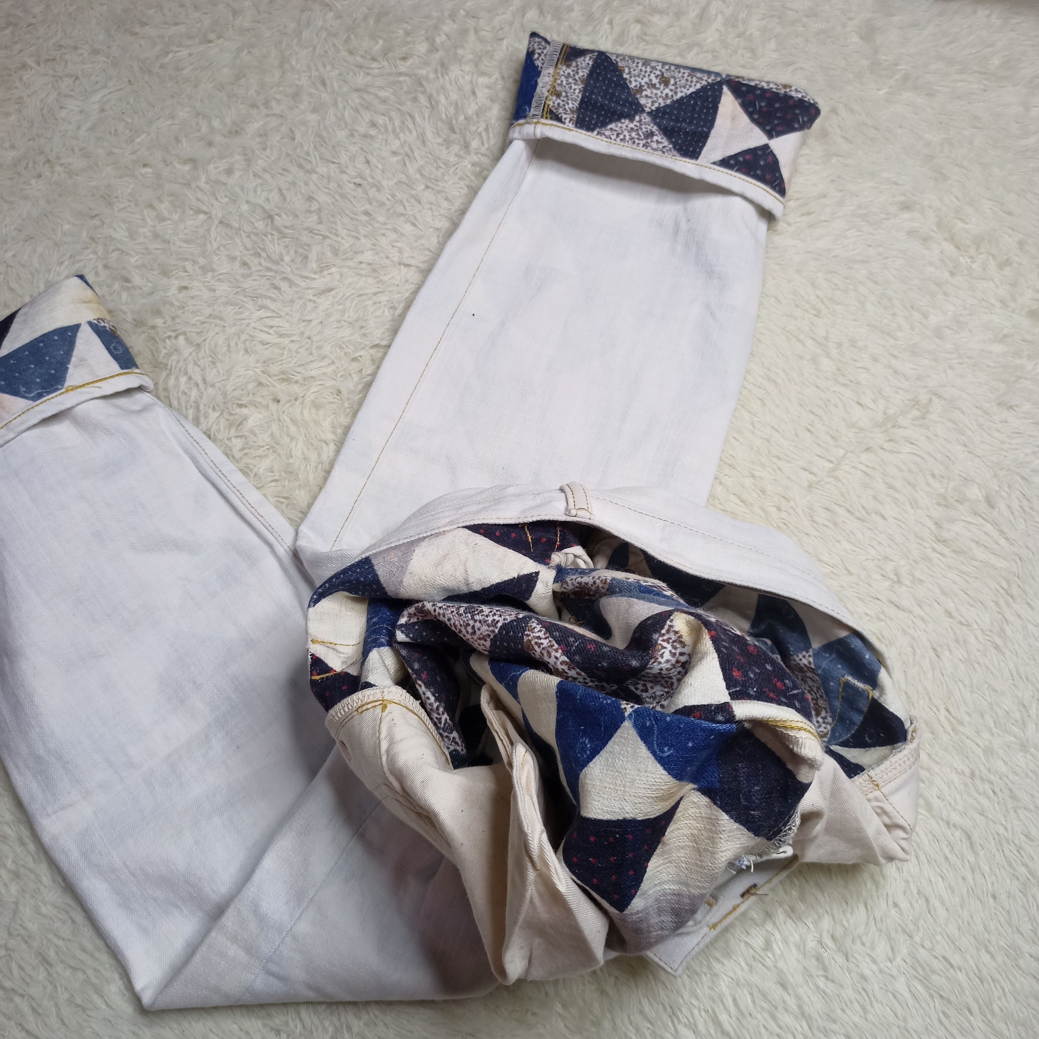 Kapital Kapital Inside Print denim pants Size US 30 / EU 46 - 8 Thumbnail
