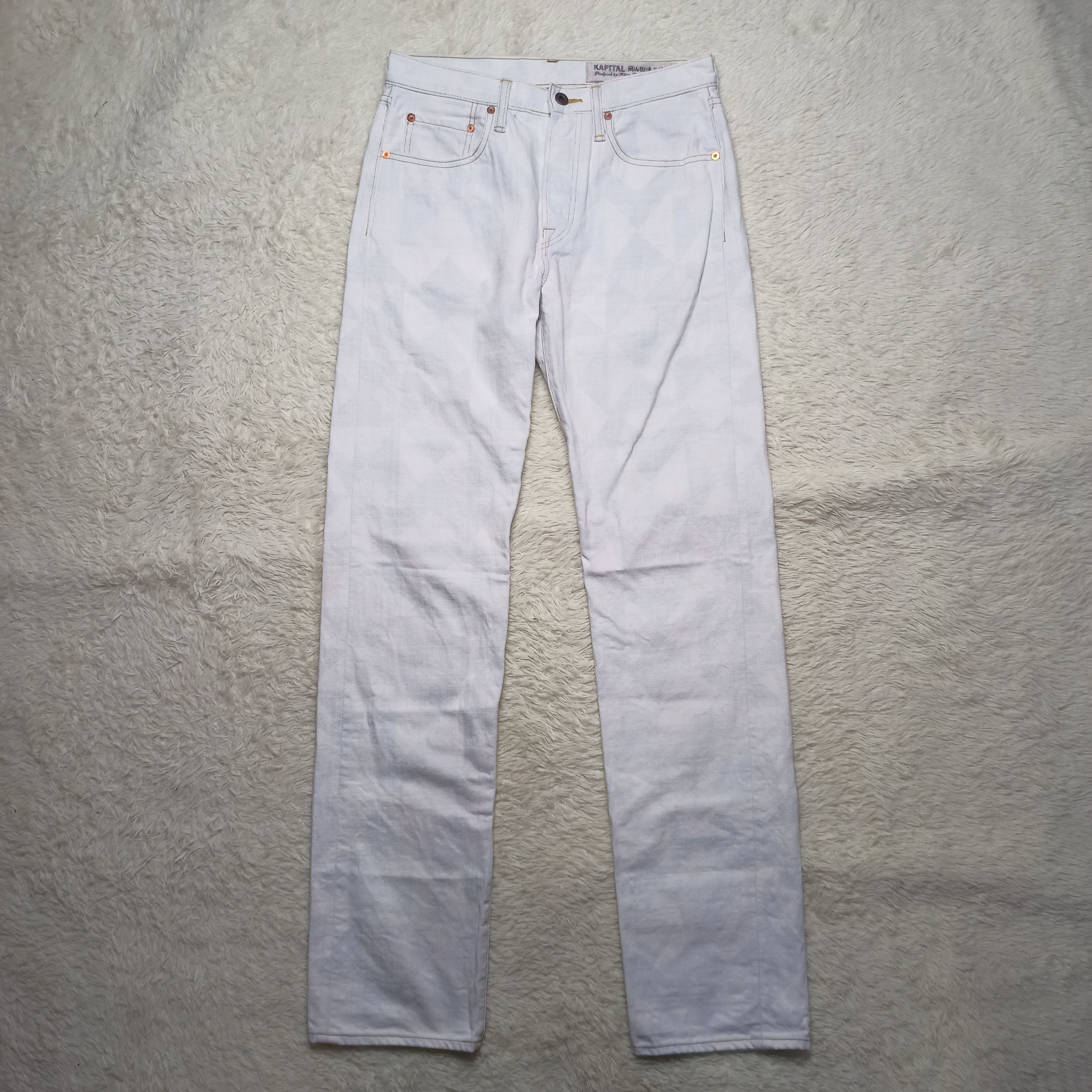 Kapital Kapital Inside Print denim pants Size US 30 / EU 46 - 2 Thumbnail