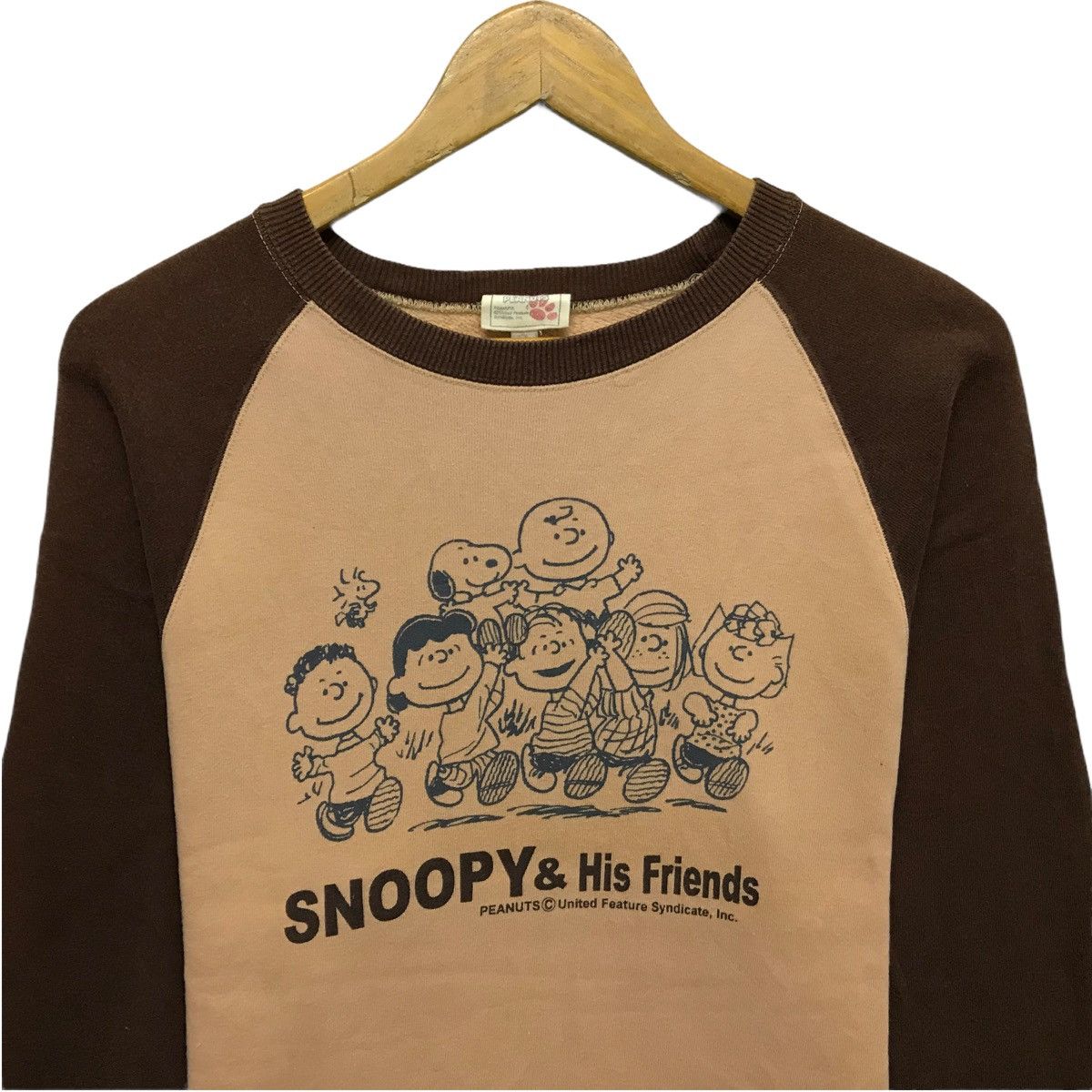 Japanese Brand × Peanuts × Vintage Vintage Peanuts Snoopy & His Friends Sweatshirt Jumper Size US M / EU 48-50 / 2 - 2 Thumbnail