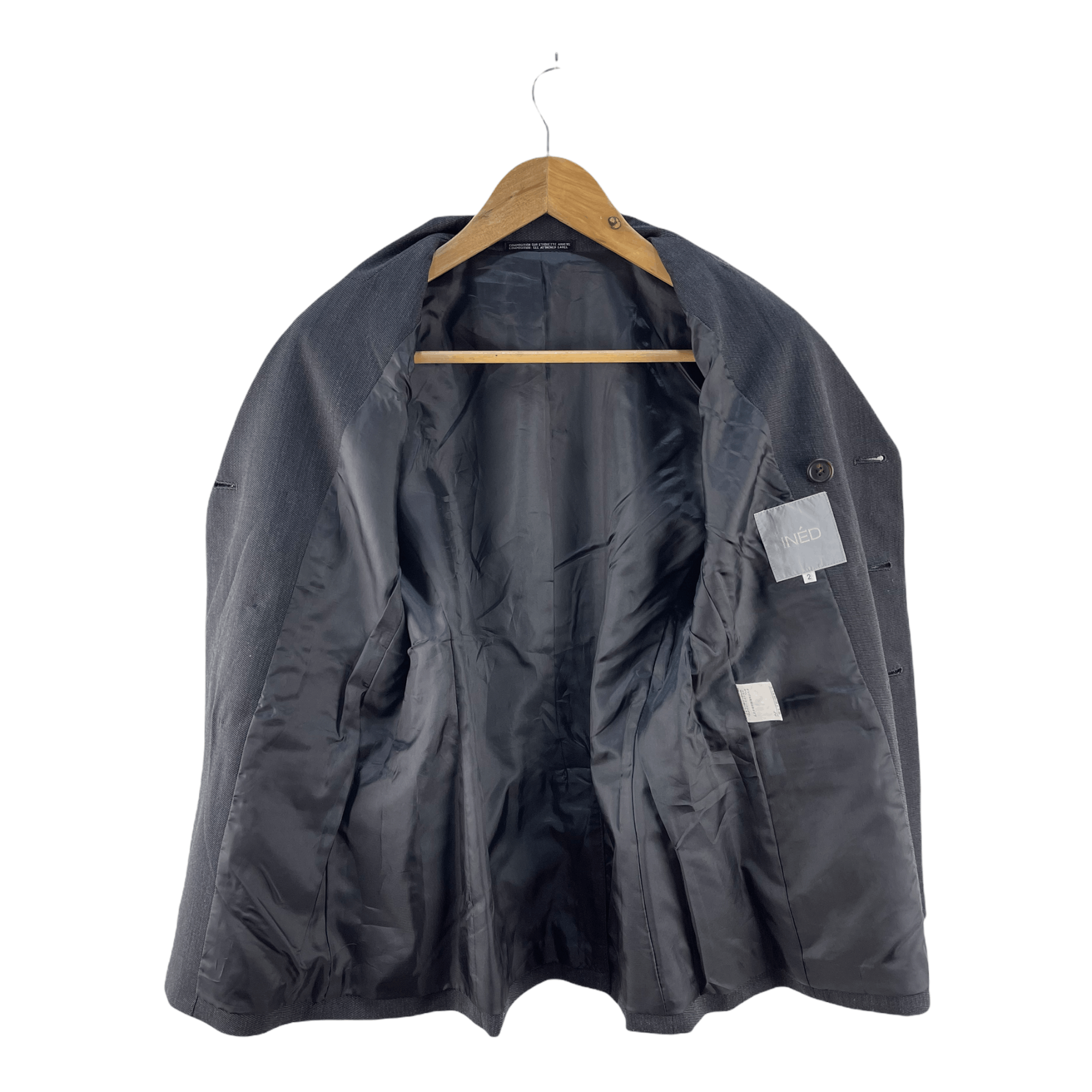 Japanese Brand Ined by Yohji Yamamoto Jacket Size US S / EU 44-46 / 1 - 3 Thumbnail