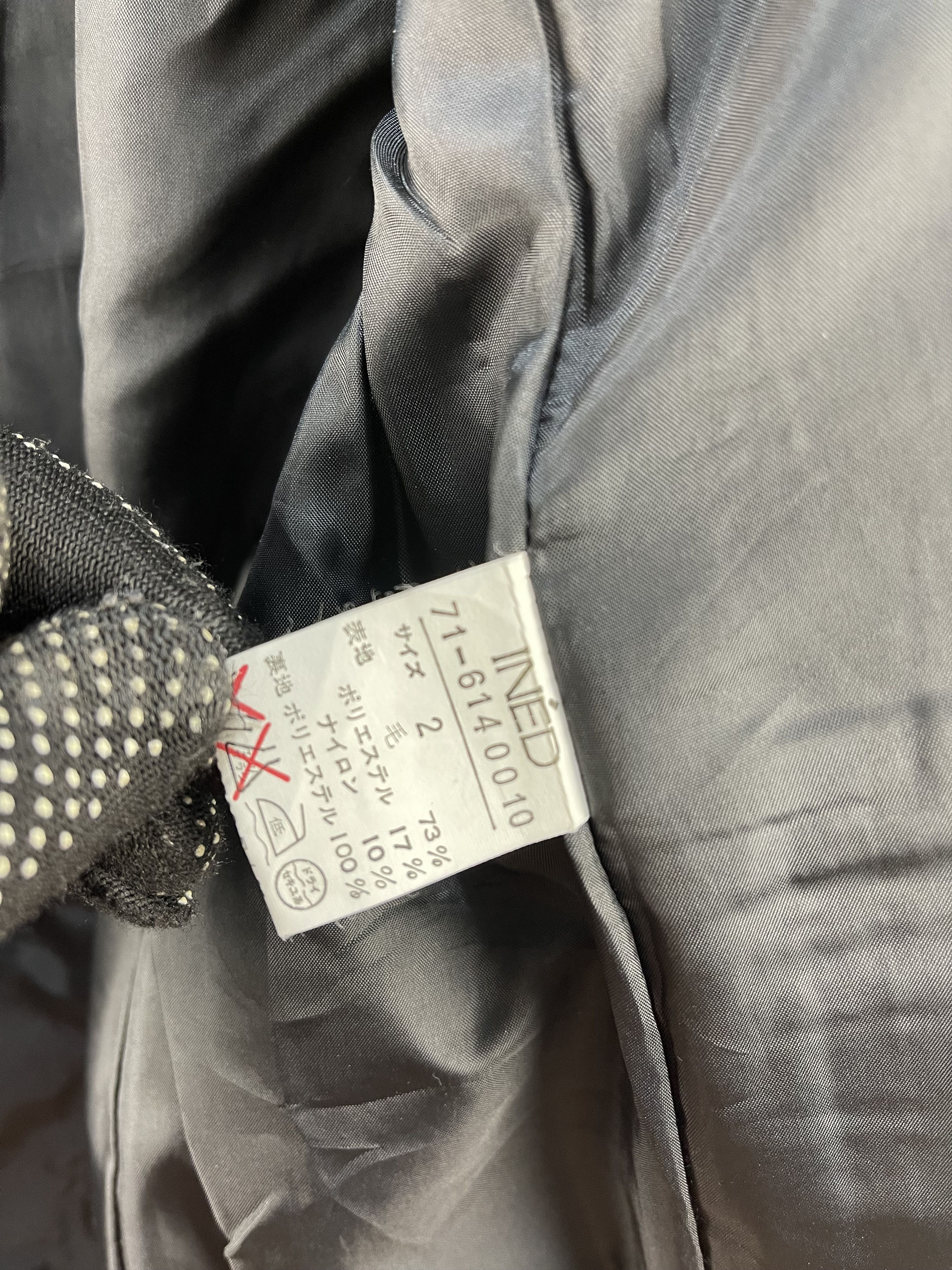 Japanese Brand Ined by Yohji Yamamoto Jacket Size US S / EU 44-46 / 1 - 11 Thumbnail