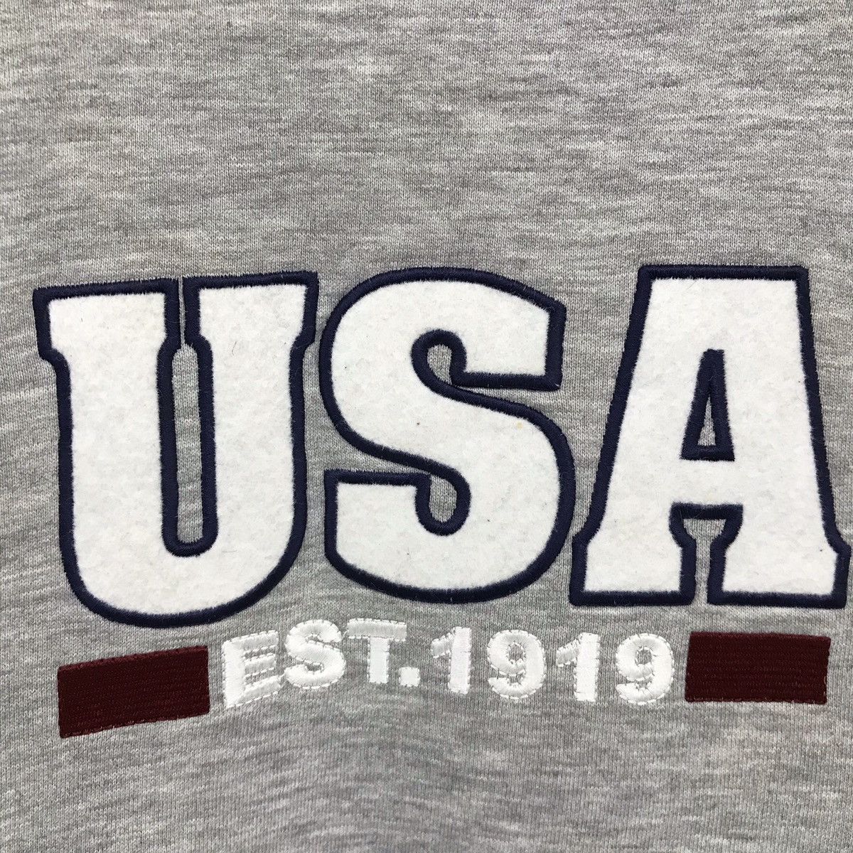 Champion × Vintage Vintage Champion USA Big Logo Sweatshirt Size US L / EU 52-54 / 3 - 3 Thumbnail