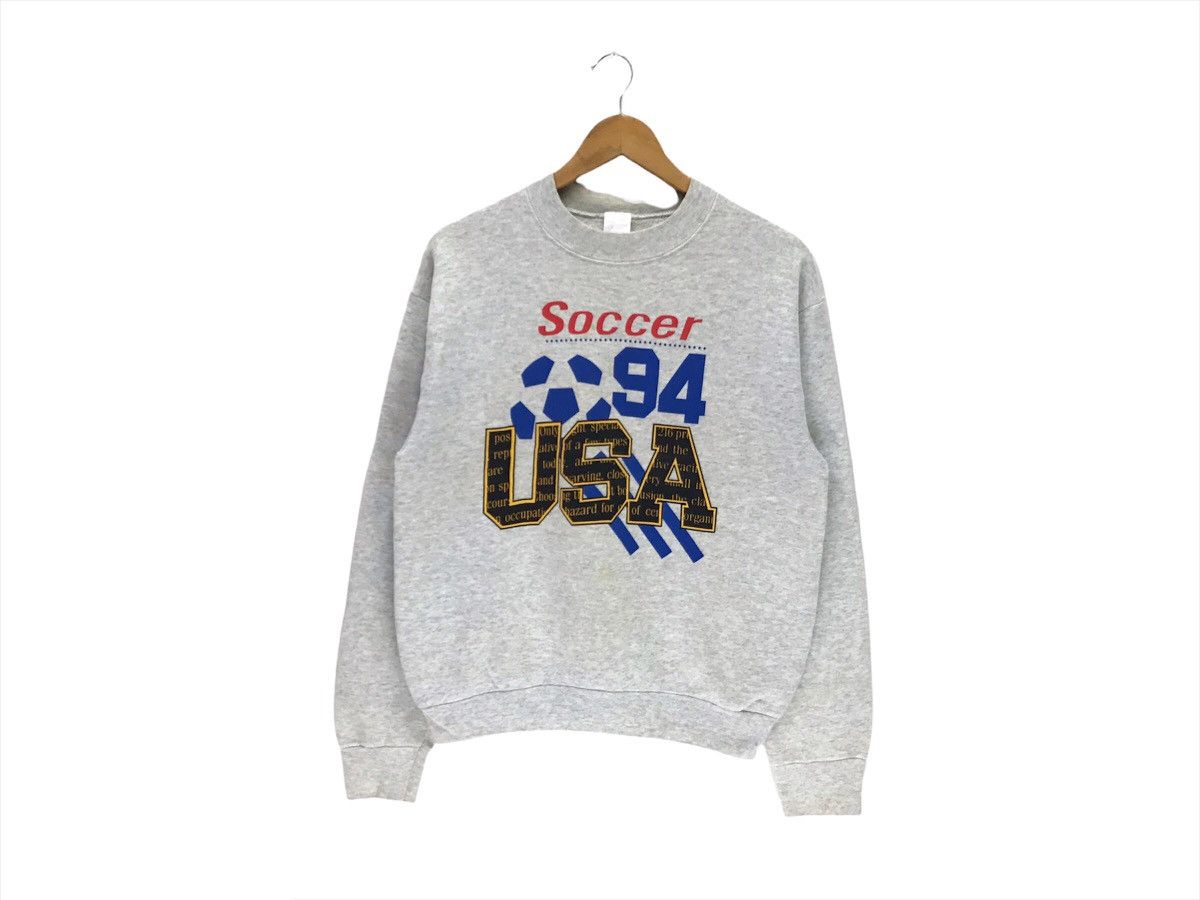 NFL × Sports Specialties Vintage 90s 1994 Usa Soccer Football Team Sweatshirt Size US S / EU 44-46 / 1 - 1 Thumbnail