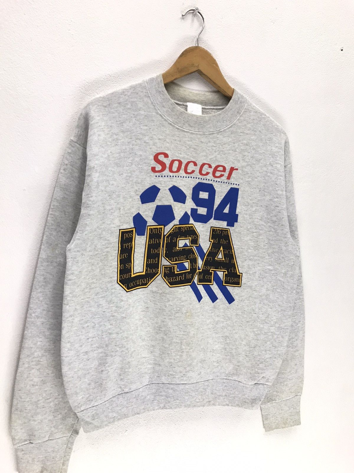 NFL × Sports Specialties Vintage 90s 1994 Usa Soccer Football Team Sweatshirt Size US S / EU 44-46 / 1 - 5 Thumbnail