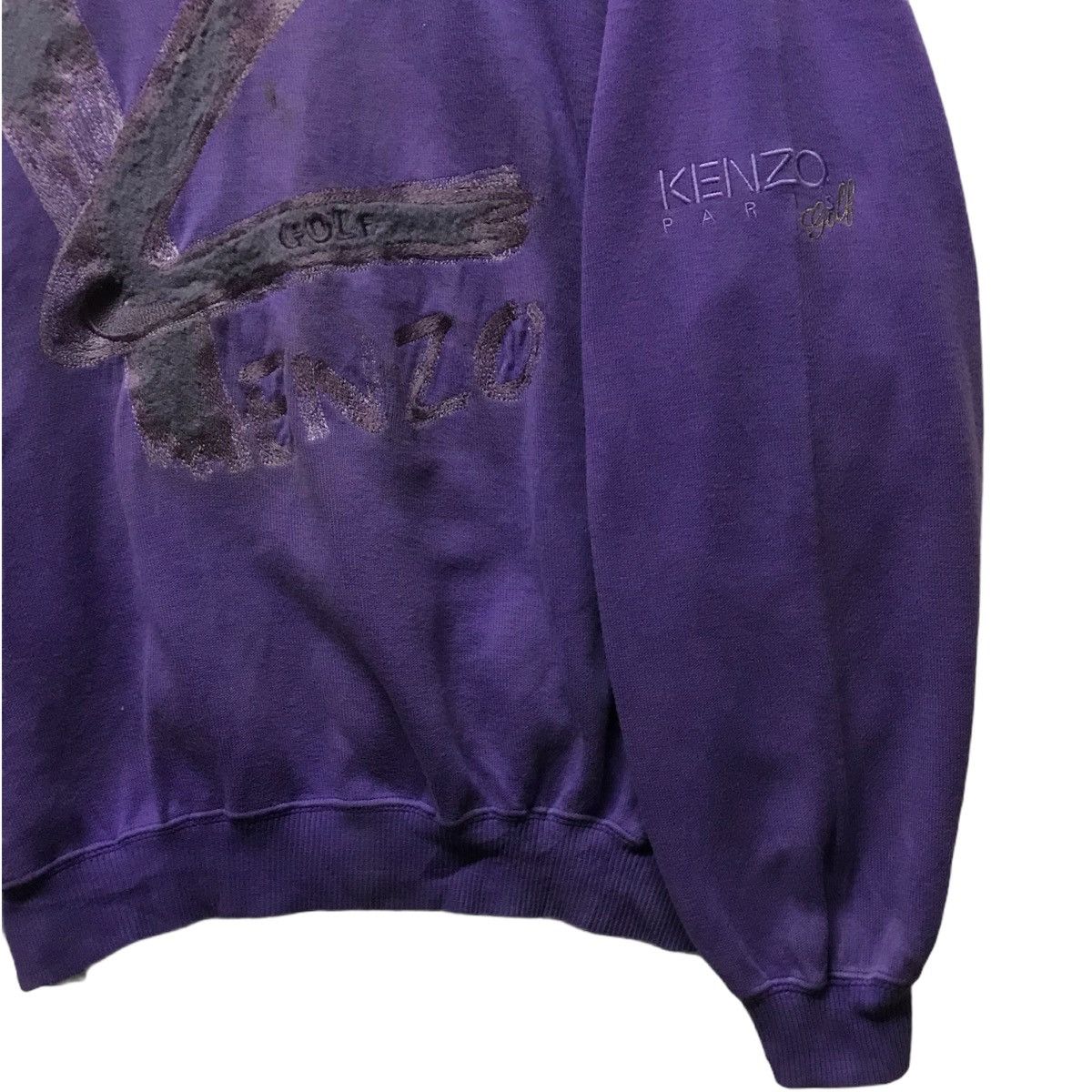 Kenzo × Vintage Vintage KENZO GOLF Sweatshirt Crewneck Pullover Jumper Size US L / EU 52-54 / 3 - 2 Thumbnail
