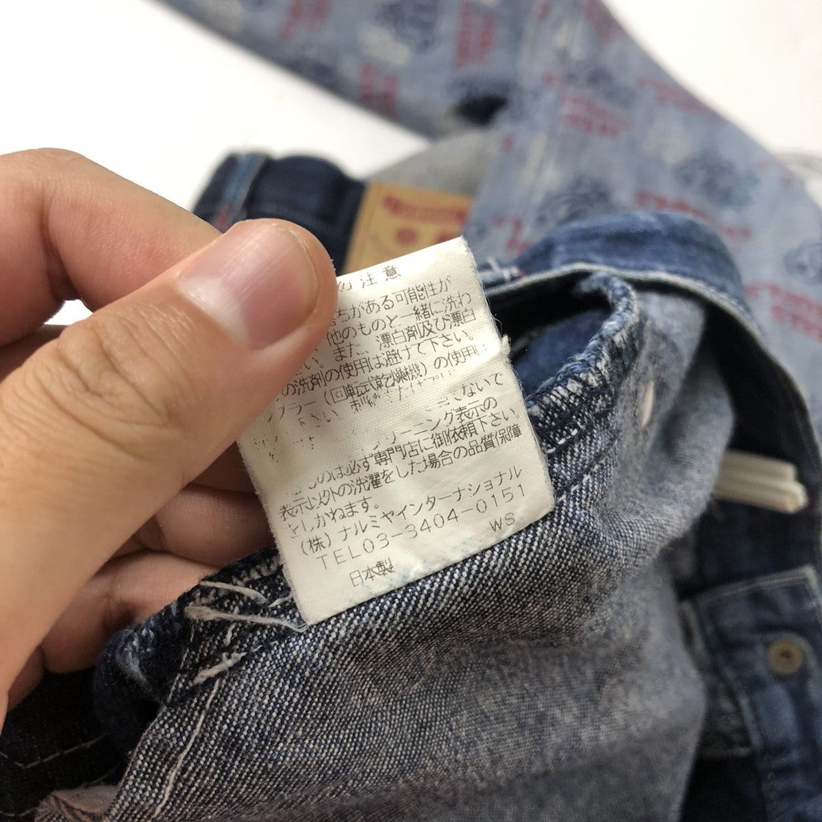 Hysteric Glamour × Japanese Brand 1990s Angel Blue - Sequin Short Denim Pants Size US 29 - 11 Thumbnail