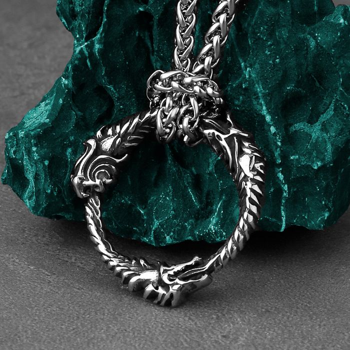 Jewelry Self Devourer Three Headed Dragon Necklace | Grailed