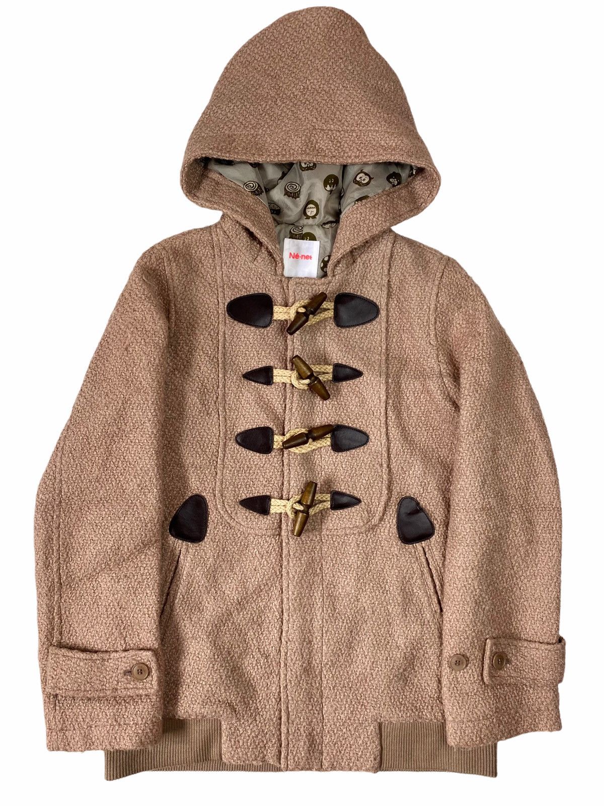 Issey Miyake 2002 Nè-net - Heavy Duffle Coat Jacket Size US M / EU 48-50 / 2 - 7 Thumbnail