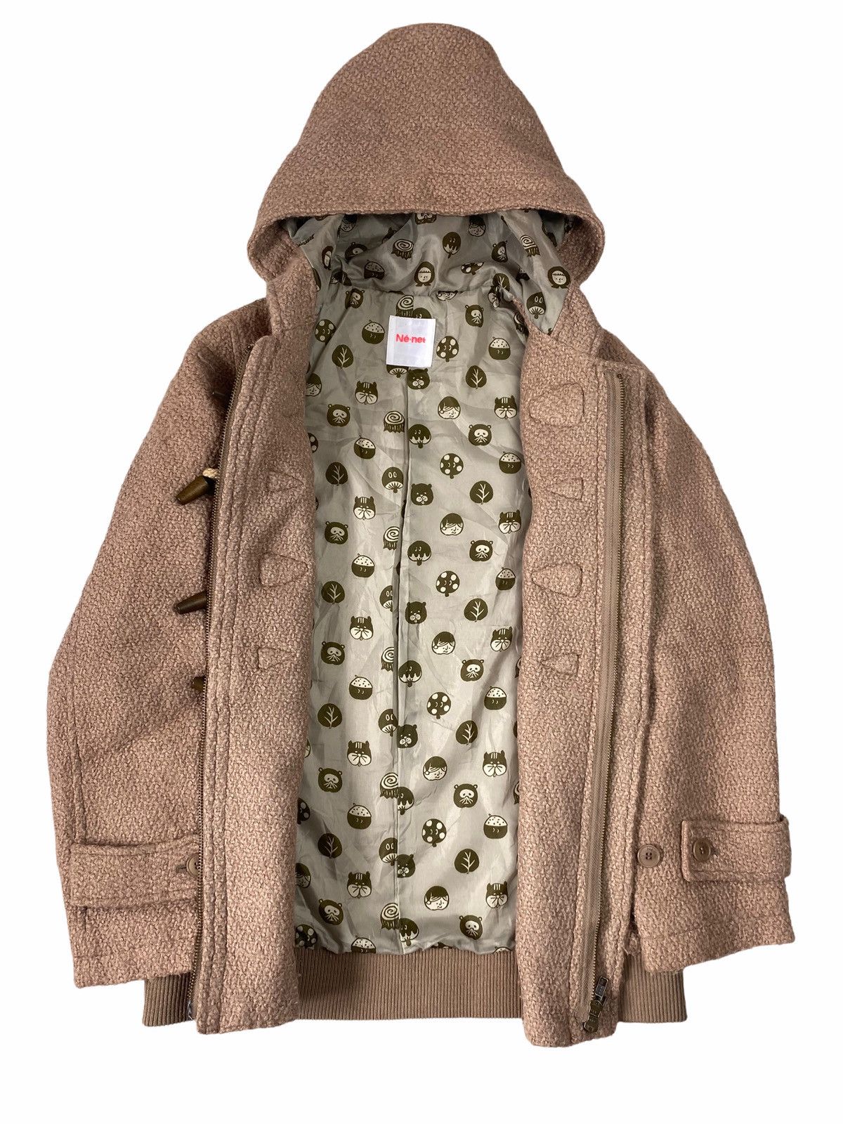 Issey Miyake 2002 Nè-net - Heavy Duffle Coat Jacket Size US M / EU 48-50 / 2 - 8 Thumbnail