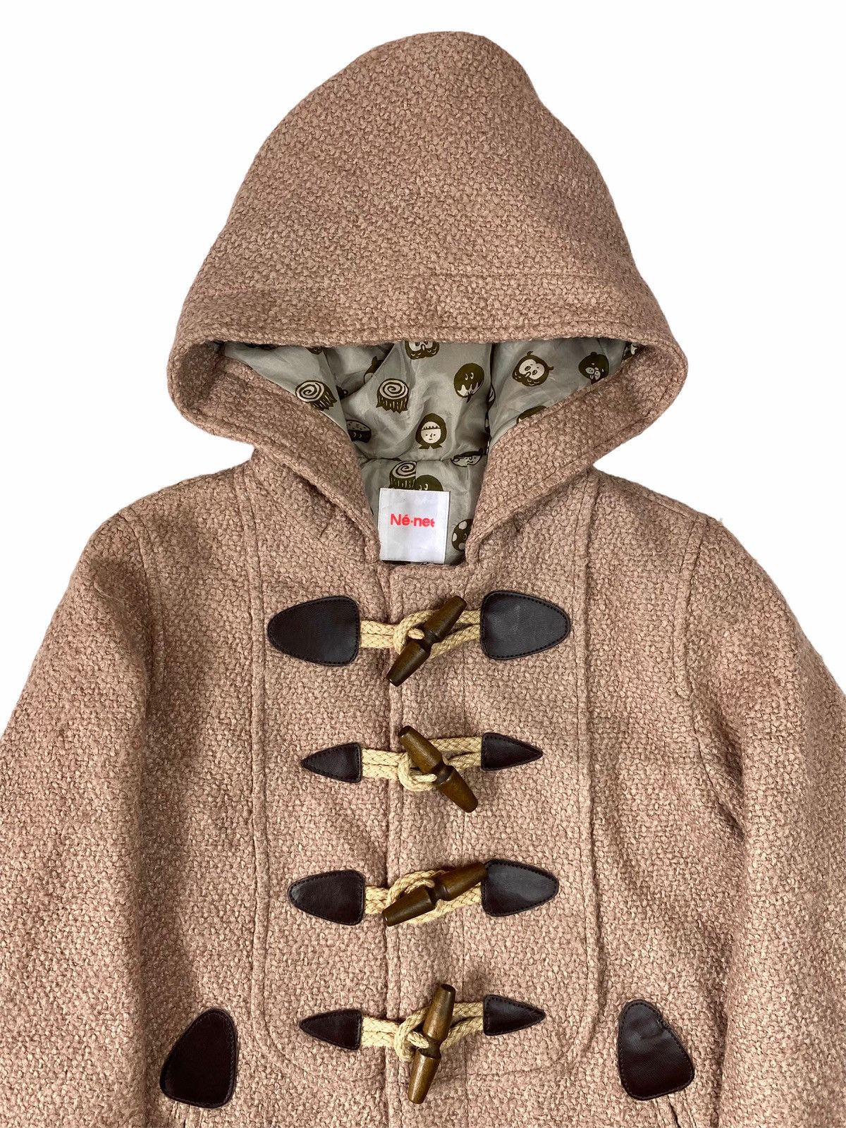 Issey Miyake 2002 Nè-net - Heavy Duffle Coat Jacket Size US M / EU 48-50 / 2 - 11 Thumbnail