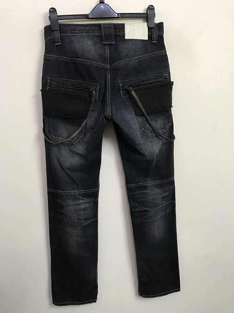 PPFM PPFM Distressed Denim Jeans Size US 32 / EU 48 - 9 Thumbnail
