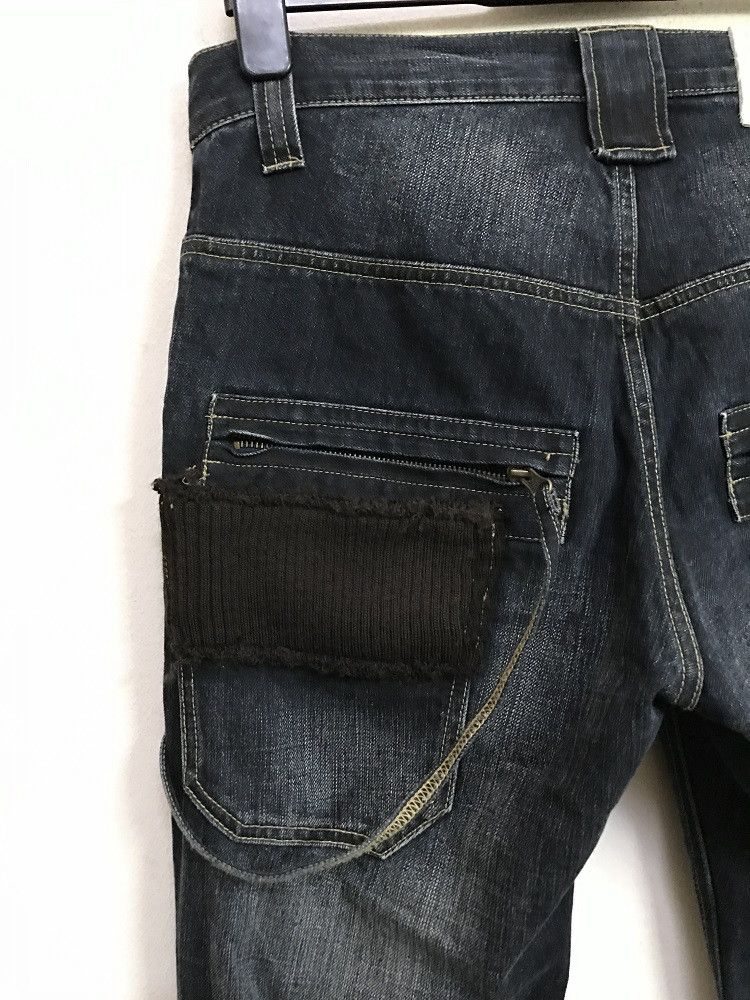 PPFM PPFM Distressed Denim Jeans Size US 32 / EU 48 - 11 Thumbnail