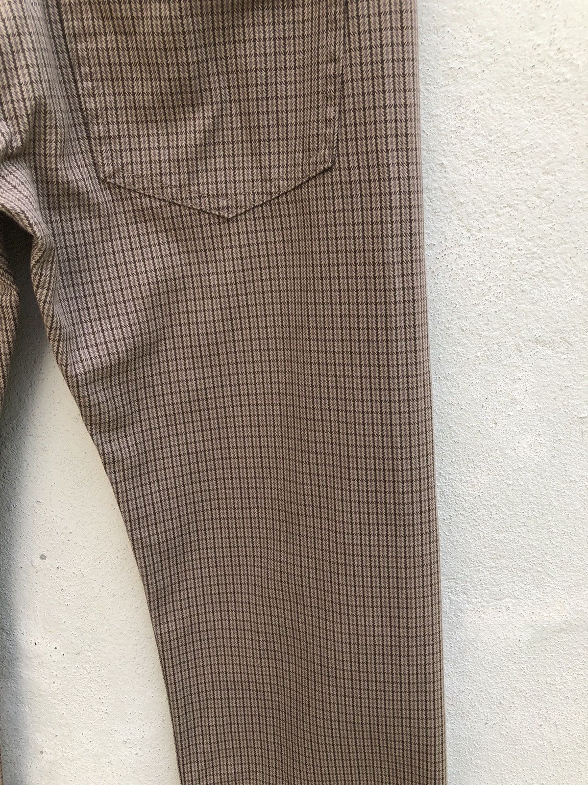 Beams Plus Vintage Beams Made in Japan Checkered Pant Size US 29 - 14 Thumbnail