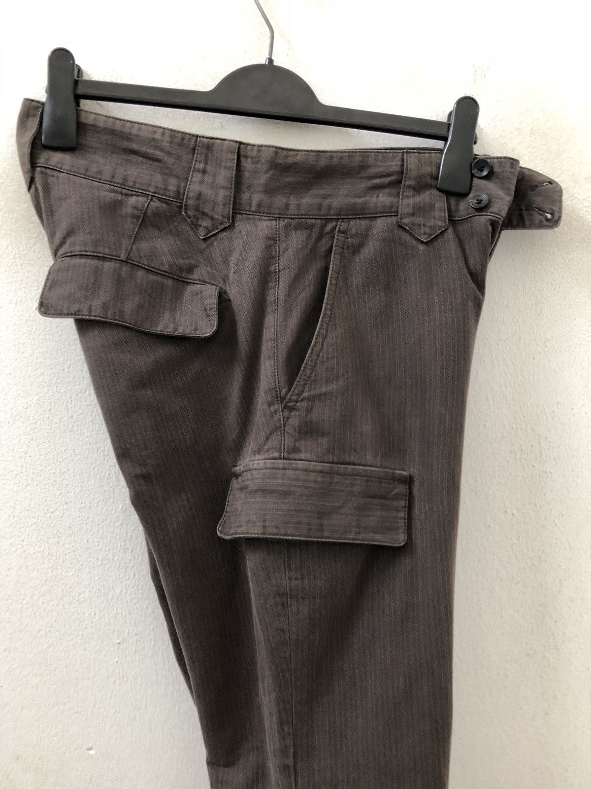 Beams Plus × Japanese Brand Beams Made In Japan Striped Twill Cargo Trouser Pant Size US 30 / EU 46 - 12 Thumbnail