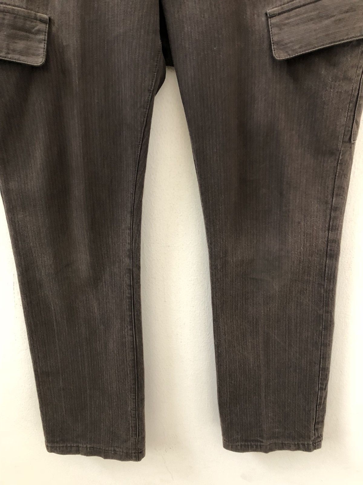 Beams Plus × Japanese Brand Beams Made In Japan Striped Twill Cargo Trouser Pant Size US 30 / EU 46 - 3 Thumbnail