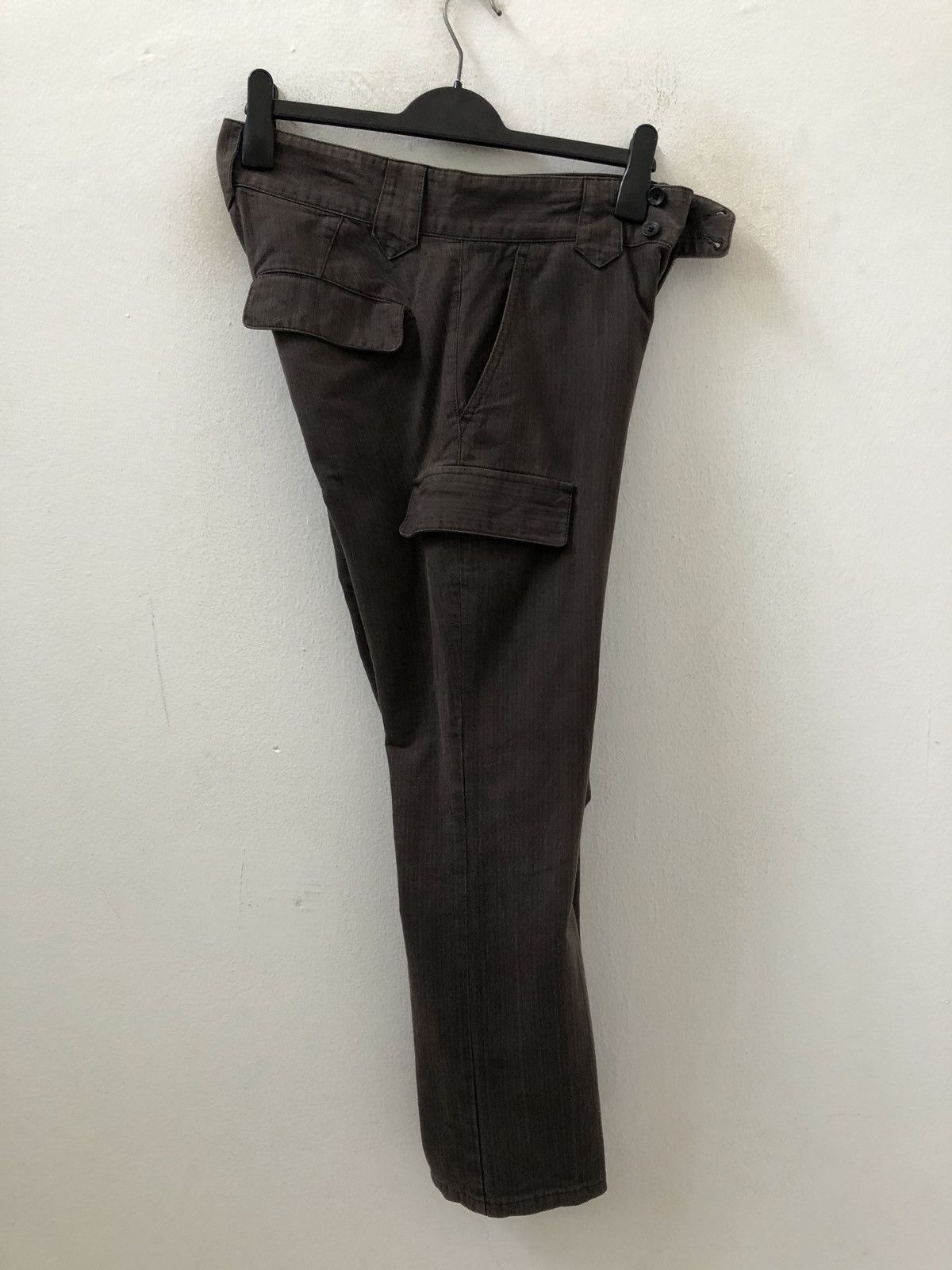 Beams Plus × Japanese Brand Beams Made In Japan Striped Twill Cargo Trouser Pant Size US 30 / EU 46 - 11 Thumbnail