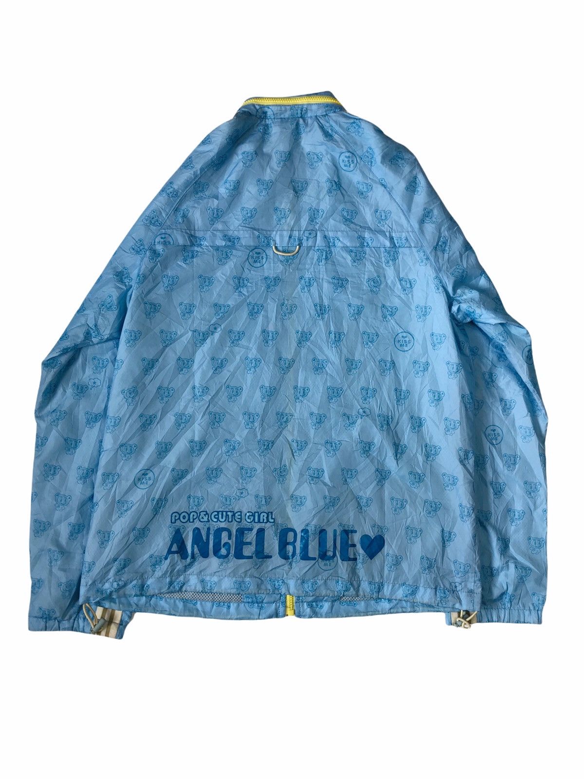 Hysteric Glamour 🛒 SENDOFFERS🛒90s Angel Blue Lightweight Hidden Hoodie Jacket Size US M / EU 48-50 / 2 - 2 Thumbnail
