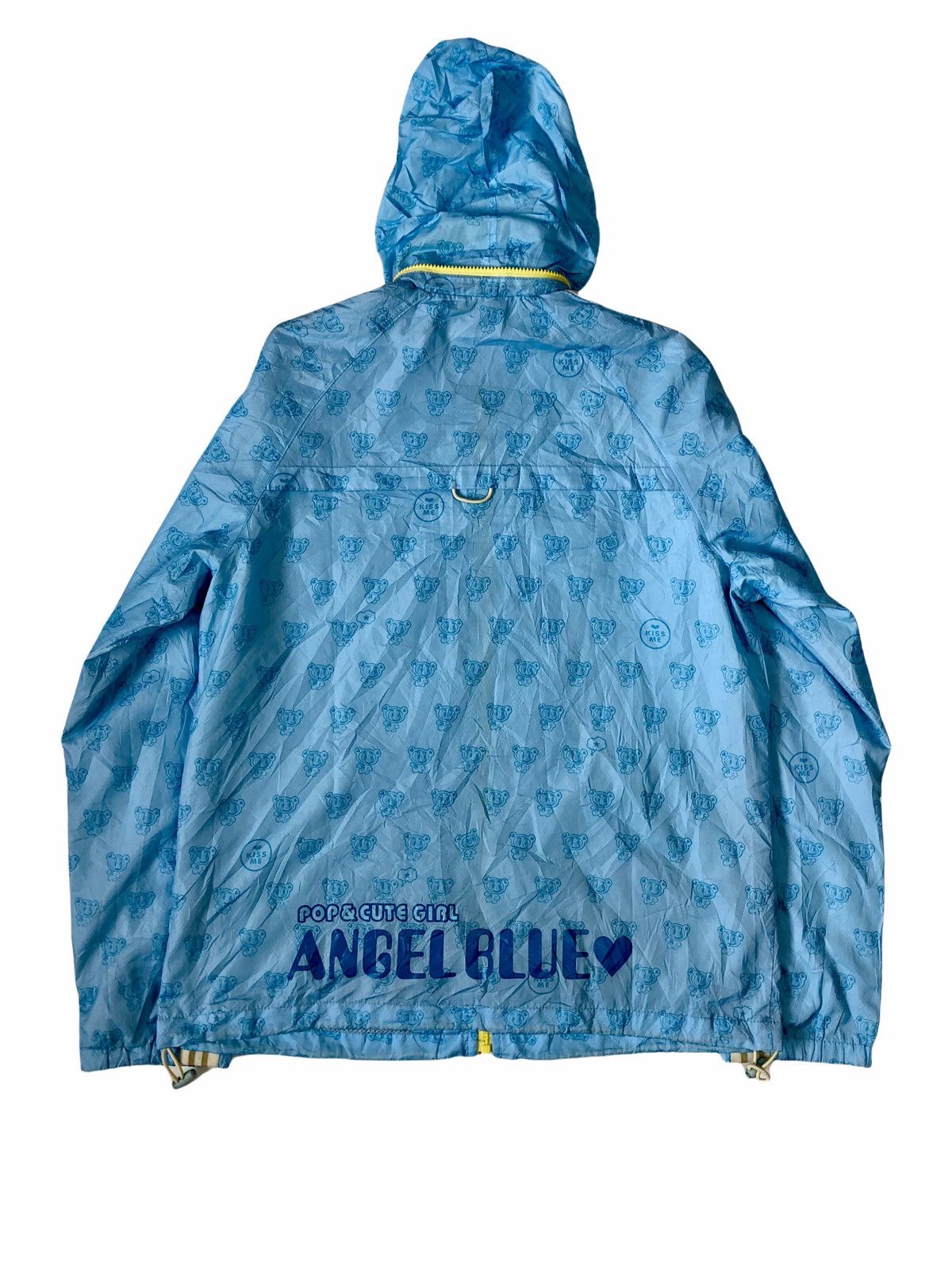 Hysteric Glamour 🛒 SENDOFFERS🛒90s Angel Blue Lightweight Hidden Hoodie Jacket Size US M / EU 48-50 / 2 - 4 Thumbnail