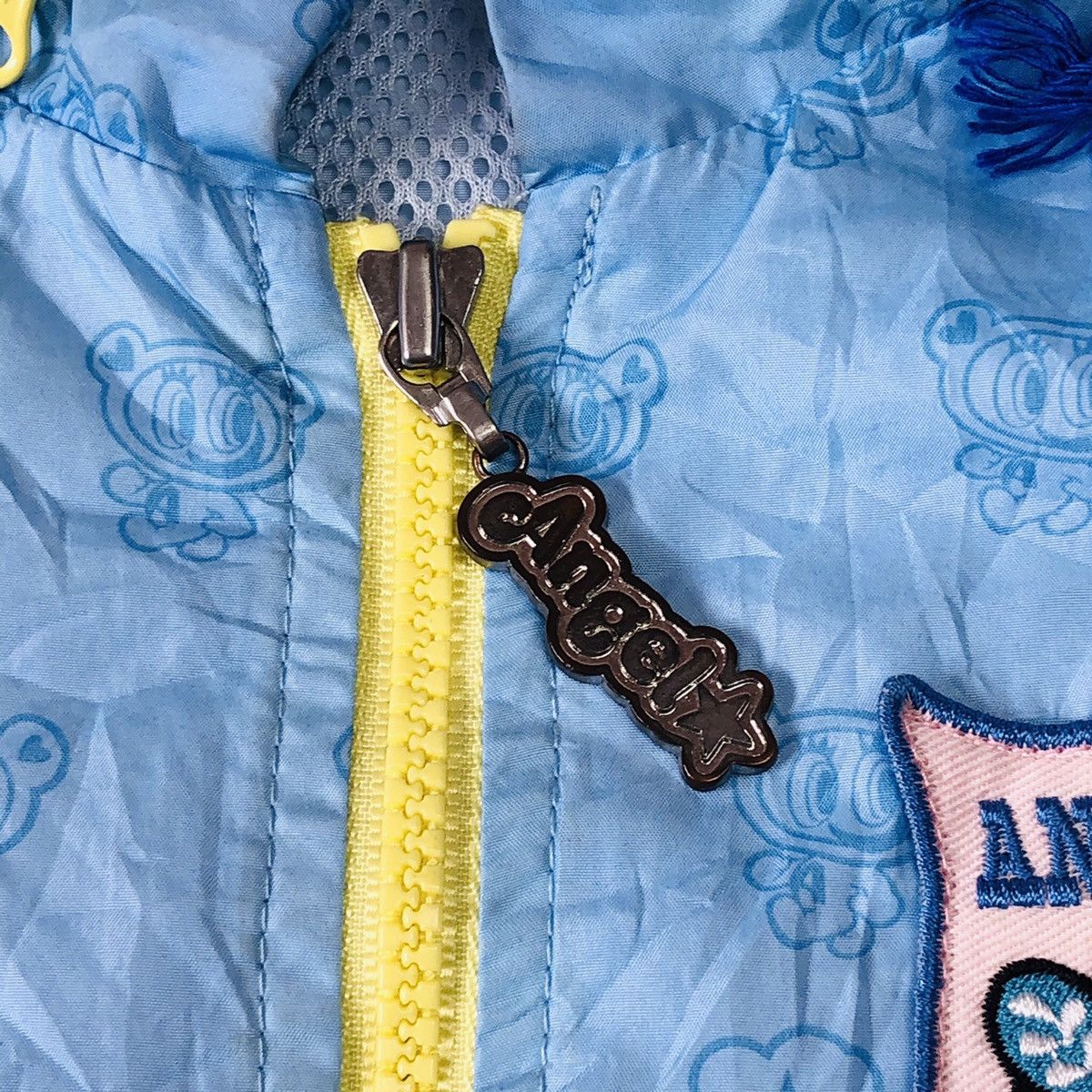 Hysteric Glamour 🛒 SENDOFFERS🛒90s Angel Blue Lightweight Hidden Hoodie Jacket Size US M / EU 48-50 / 2 - 8 Thumbnail
