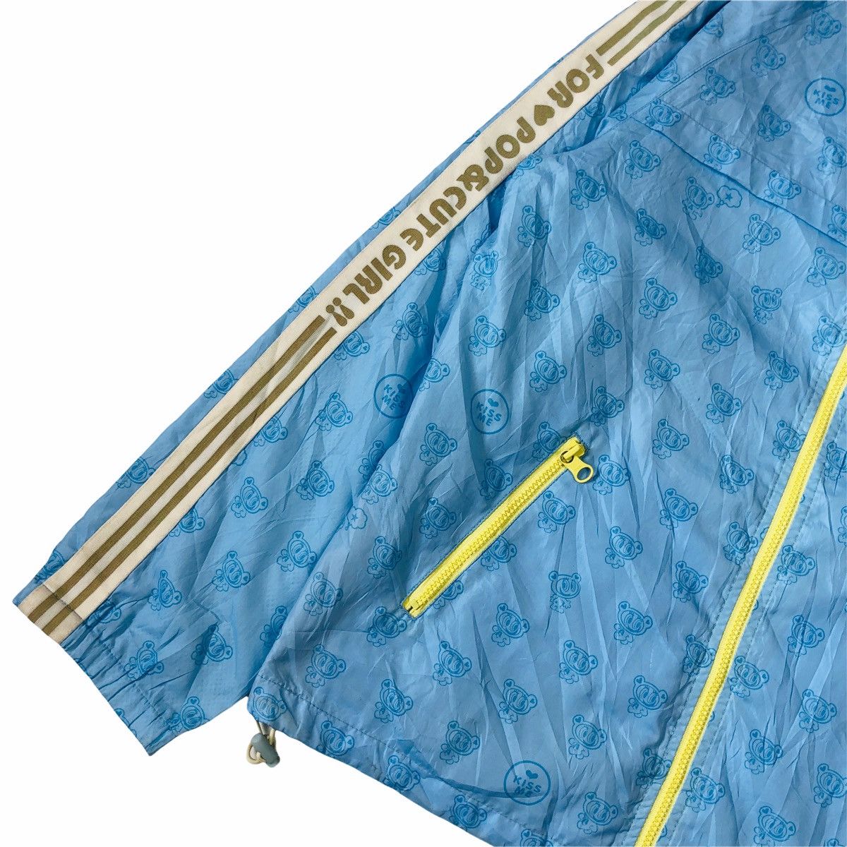 Hysteric Glamour 🛒 SENDOFFERS🛒90s Angel Blue Lightweight Hidden Hoodie Jacket Size US M / EU 48-50 / 2 - 5 Thumbnail