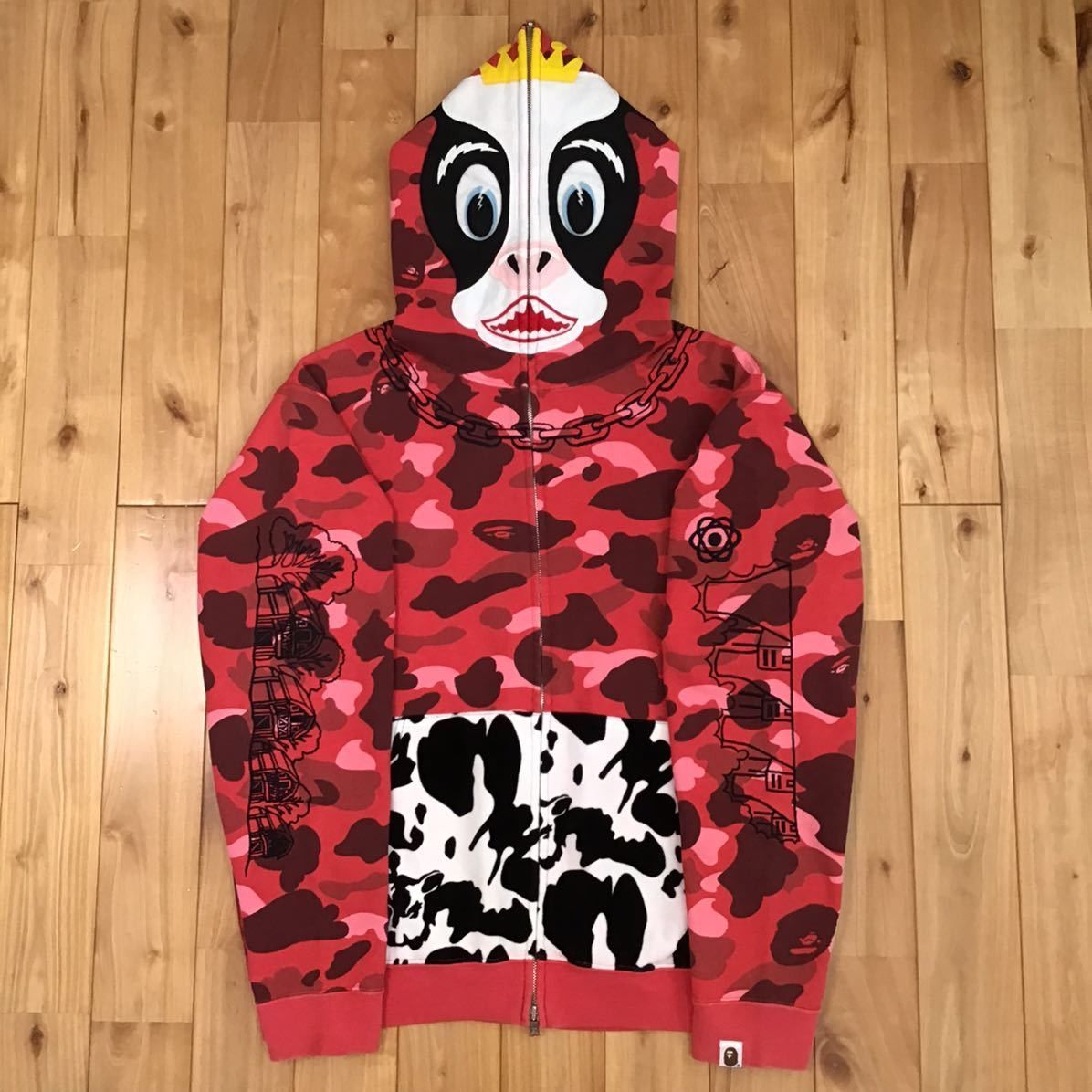 Bape 🔥NFS limited🔥 camo Holstein full zip hoodie BAPE Size US M / EU 48-50 / 2 - 2 Thumbnail