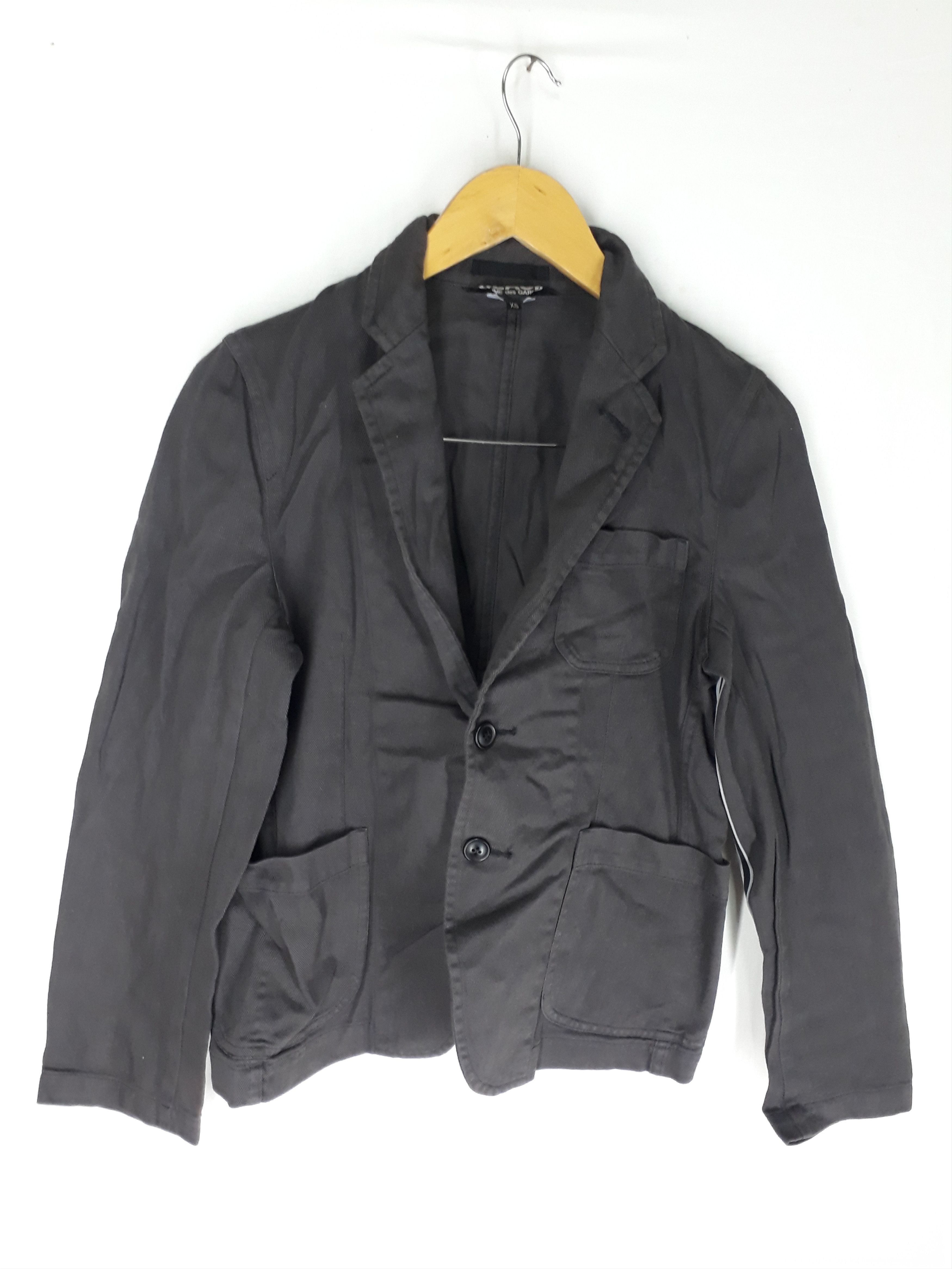 Comme des Garcons × Comme des Garcons Homme Plus Comme des Garcon Black Jacket Size US S / EU 44-46 / 1 - 1 Thumbnail
