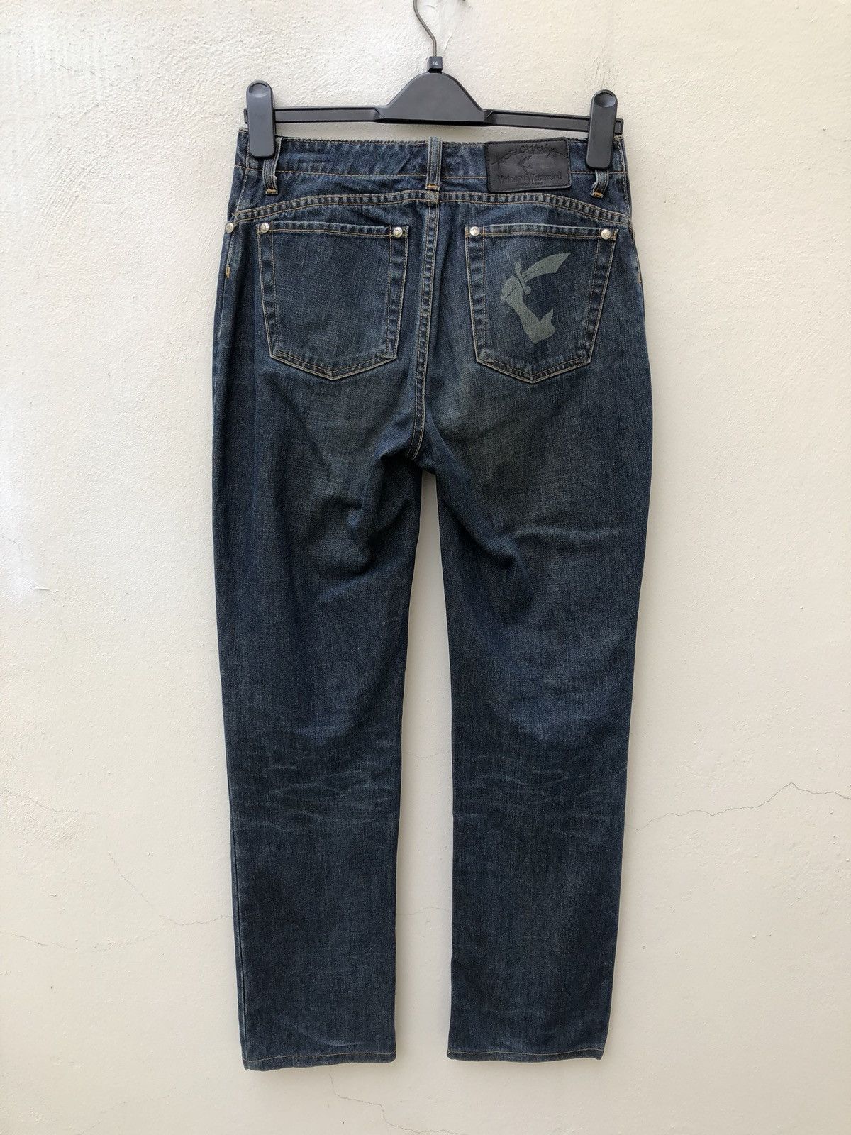 Vivienne Westwood VW Anglomania Made in Italy Denim Jeans Size 28" / US 6 / IT 42 - 6 Thumbnail