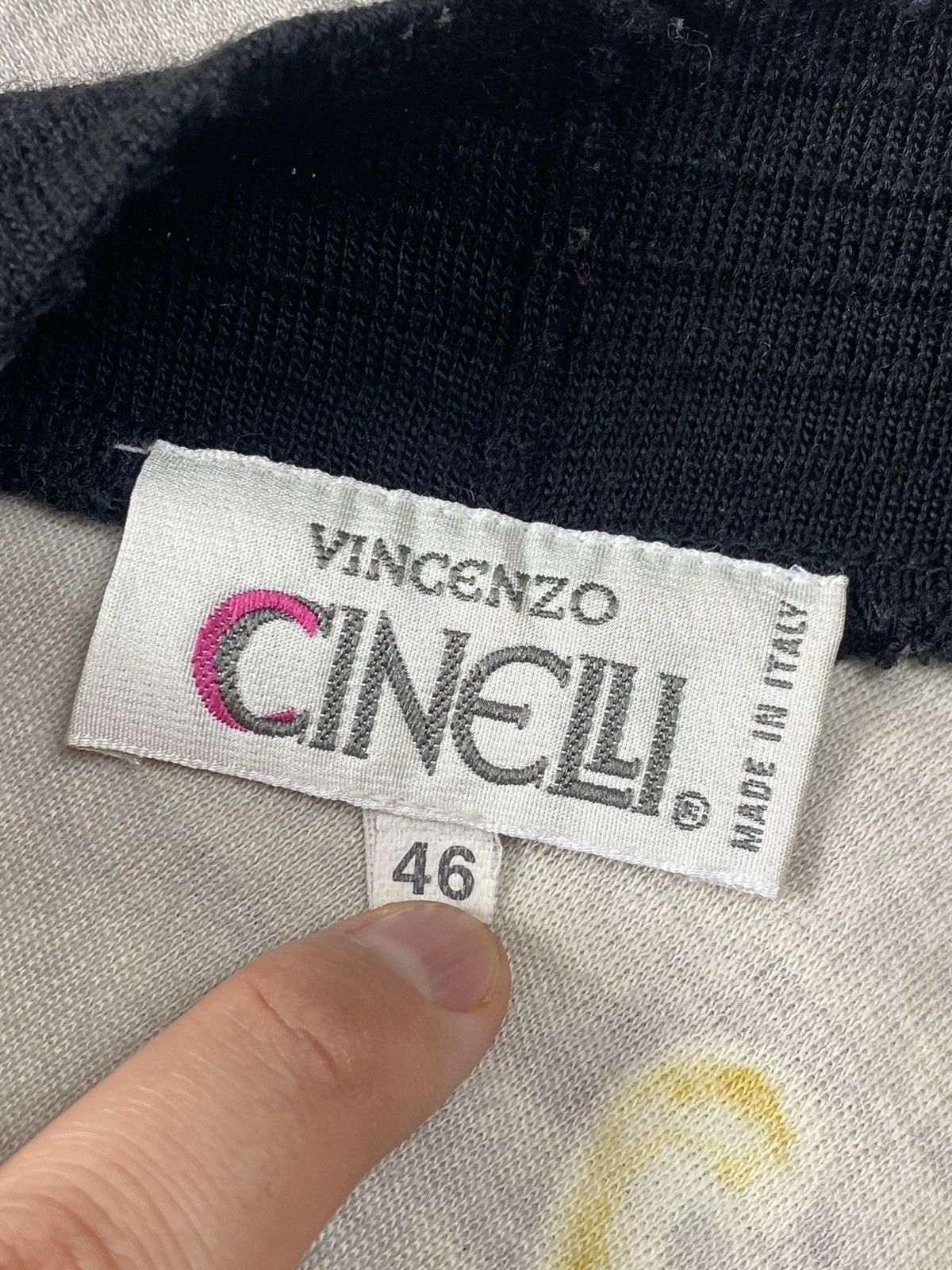 Japanese Brand 🖤BLACKFRIDAY🖤1990s Vicenzo Cineli - Gold Paisley Cardigan Size US L / EU 52-54 / 3 - 8 Thumbnail