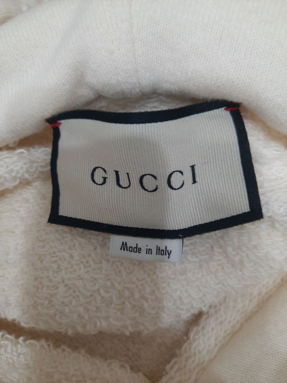 Gucci Vintage Square Bootleg Distressed Logo Hoodie Size US XS / EU 42 / 0 - 3 Thumbnail