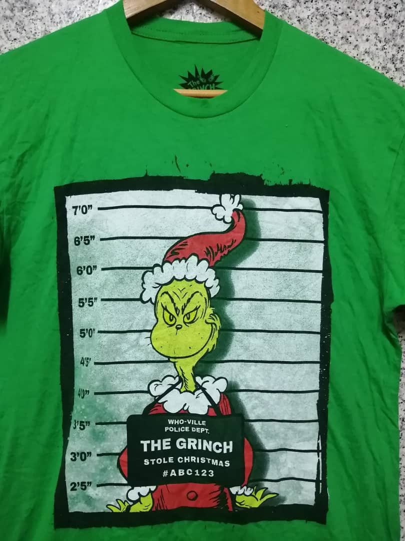 Cartoon Network × Vintage THE GRINCH TEE VERY RARE Size US S / EU 44-46 / 1 - 3 Thumbnail