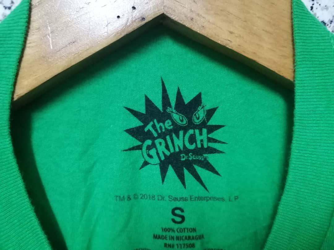 Cartoon Network × Vintage THE GRINCH TEE VERY RARE Size US S / EU 44-46 / 1 - 4 Thumbnail