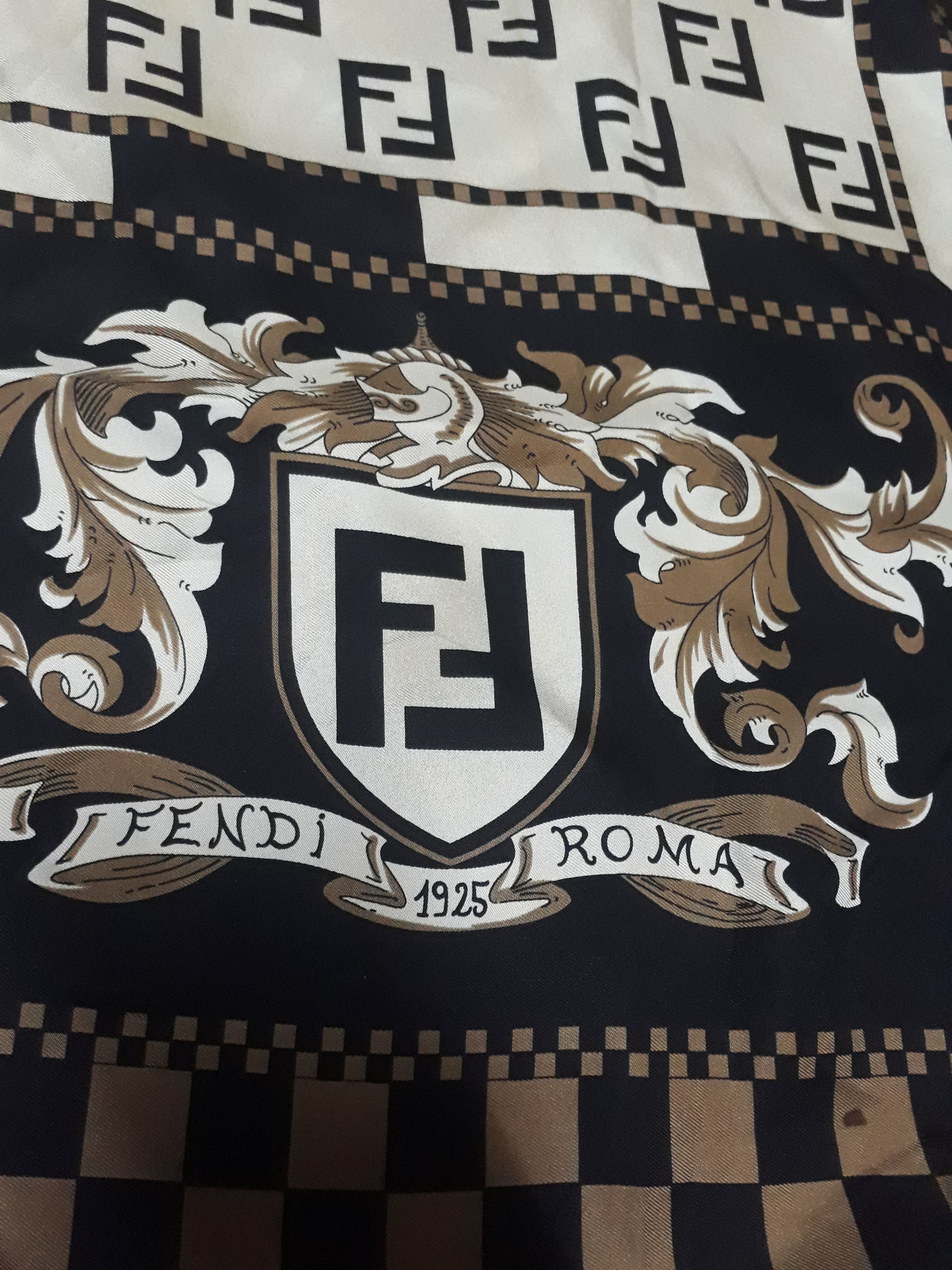Fendi Fendi bandana pocket square Size ONE SIZE - 1 Thumbnail