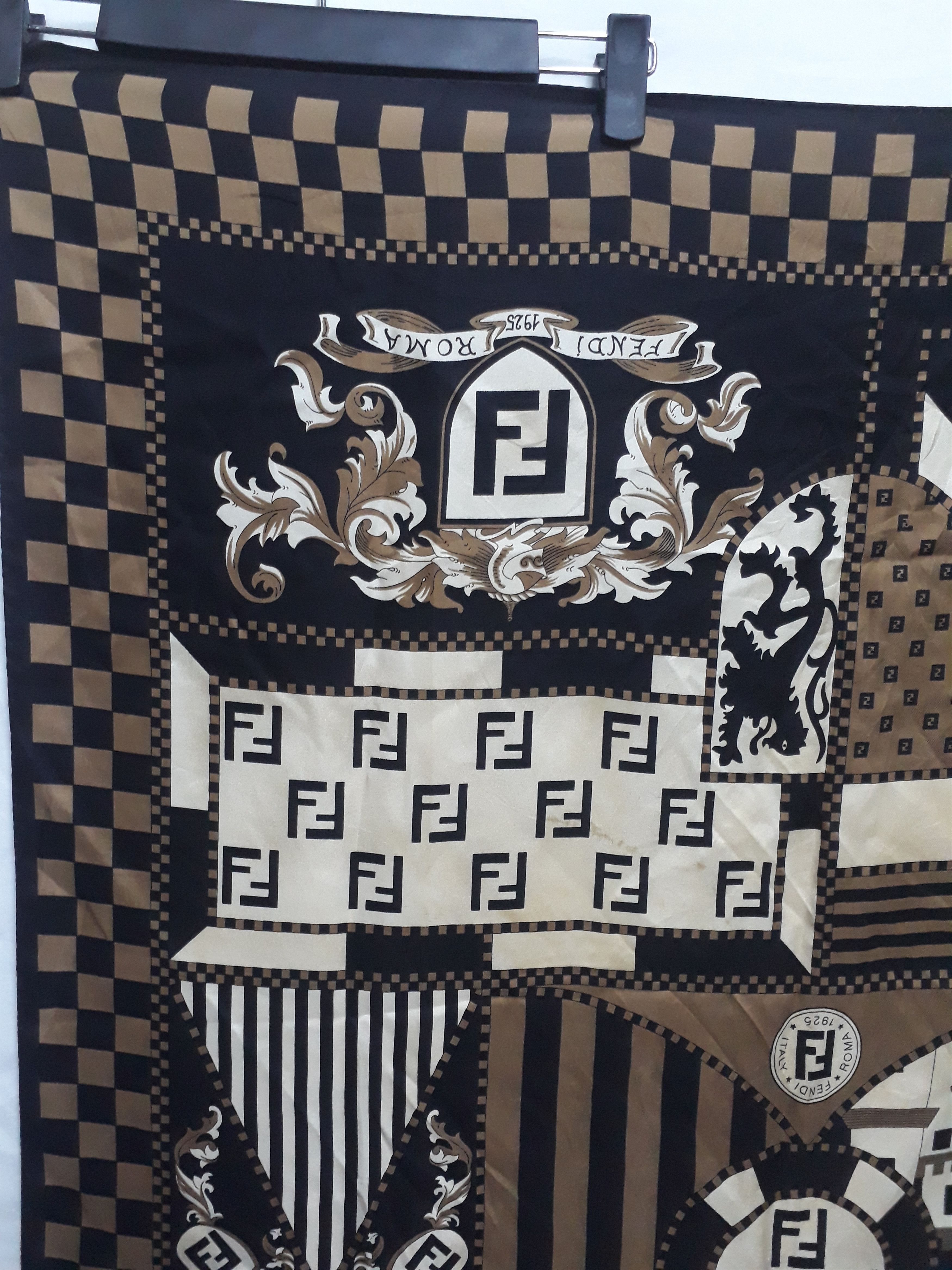 Fendi Fendi bandana pocket square Size ONE SIZE - 5 Thumbnail
