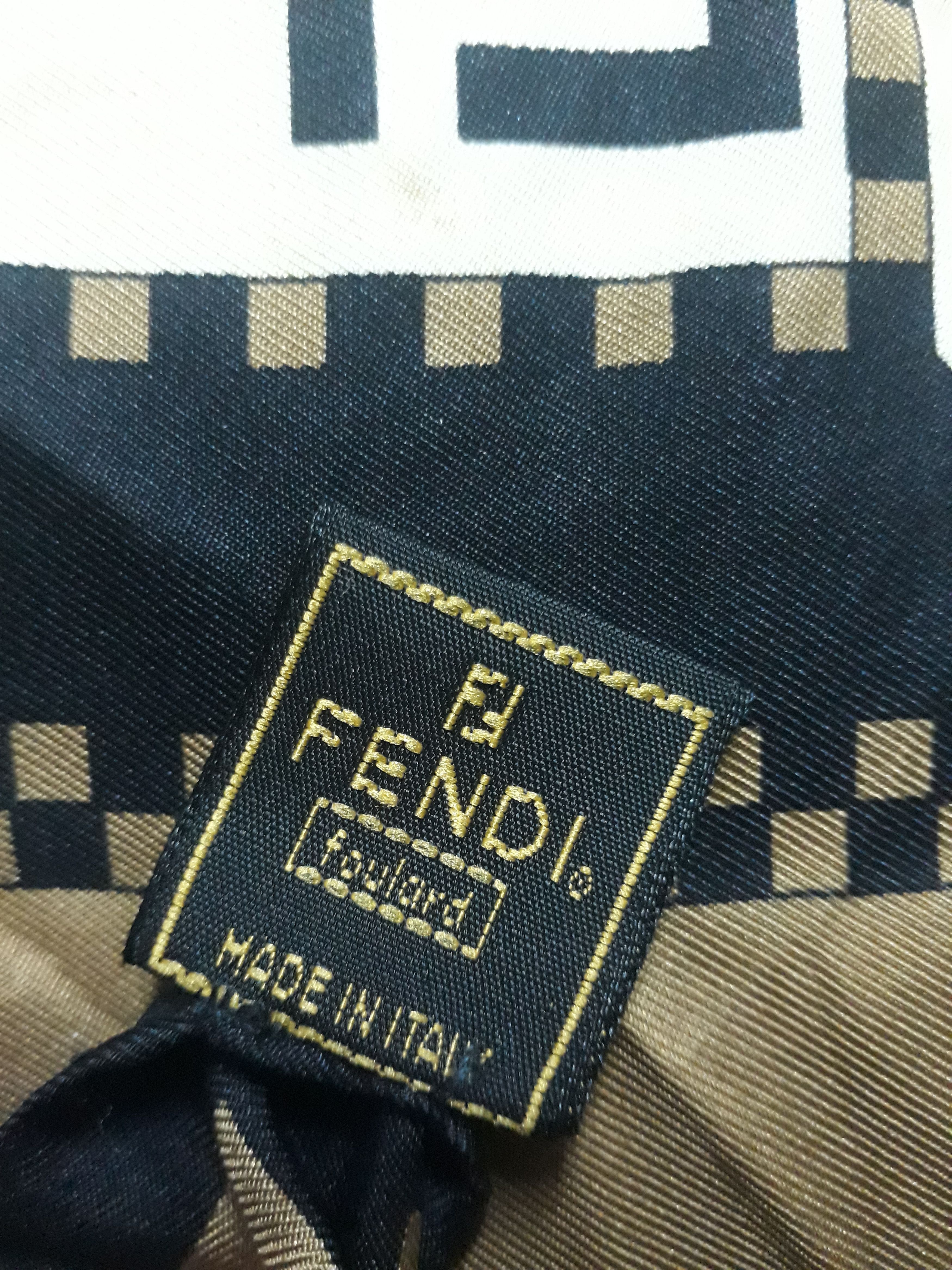 Fendi Fendi bandana pocket square Size ONE SIZE - 3 Thumbnail