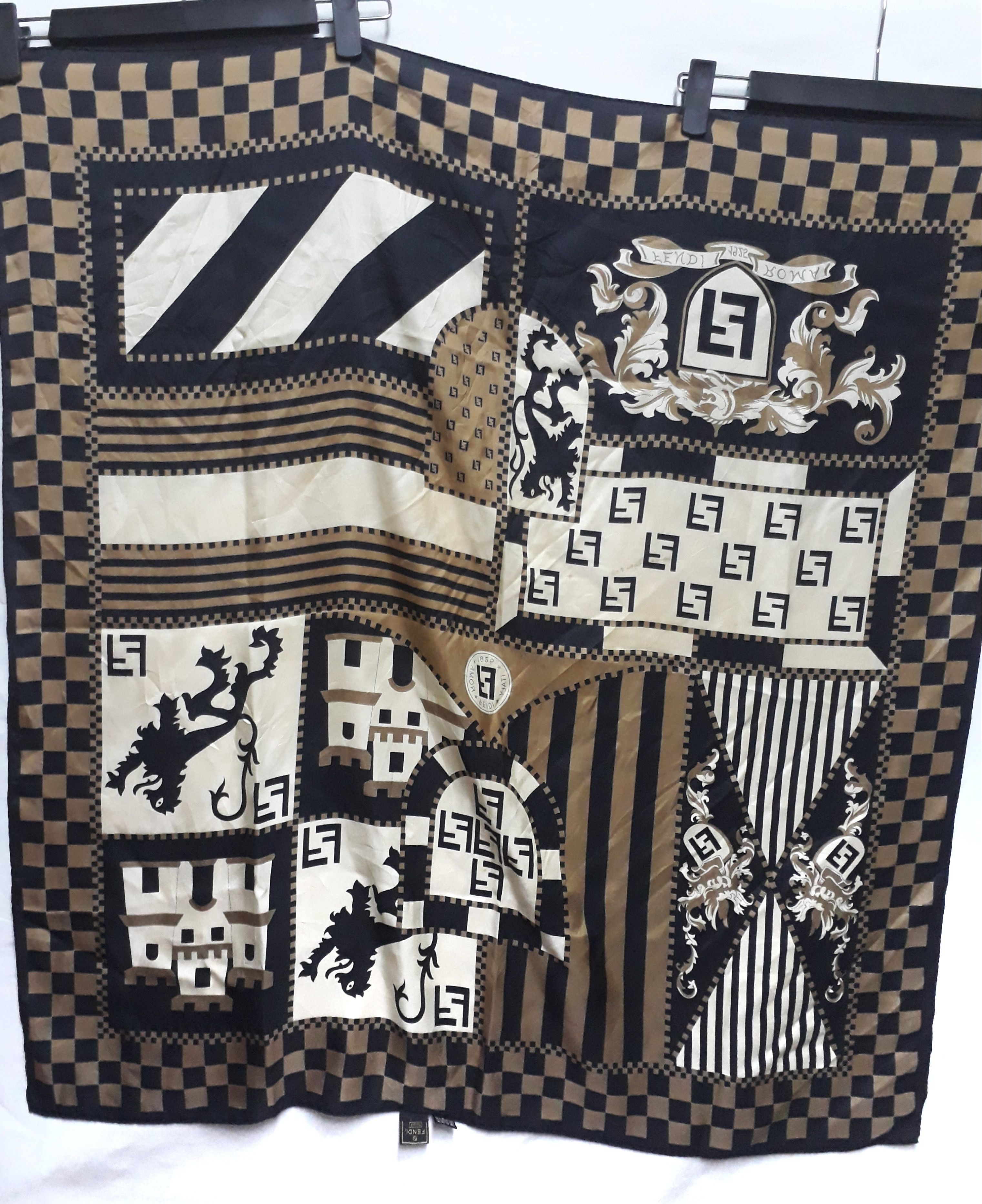 Fendi Fendi bandana pocket square Size ONE SIZE - 8 Thumbnail