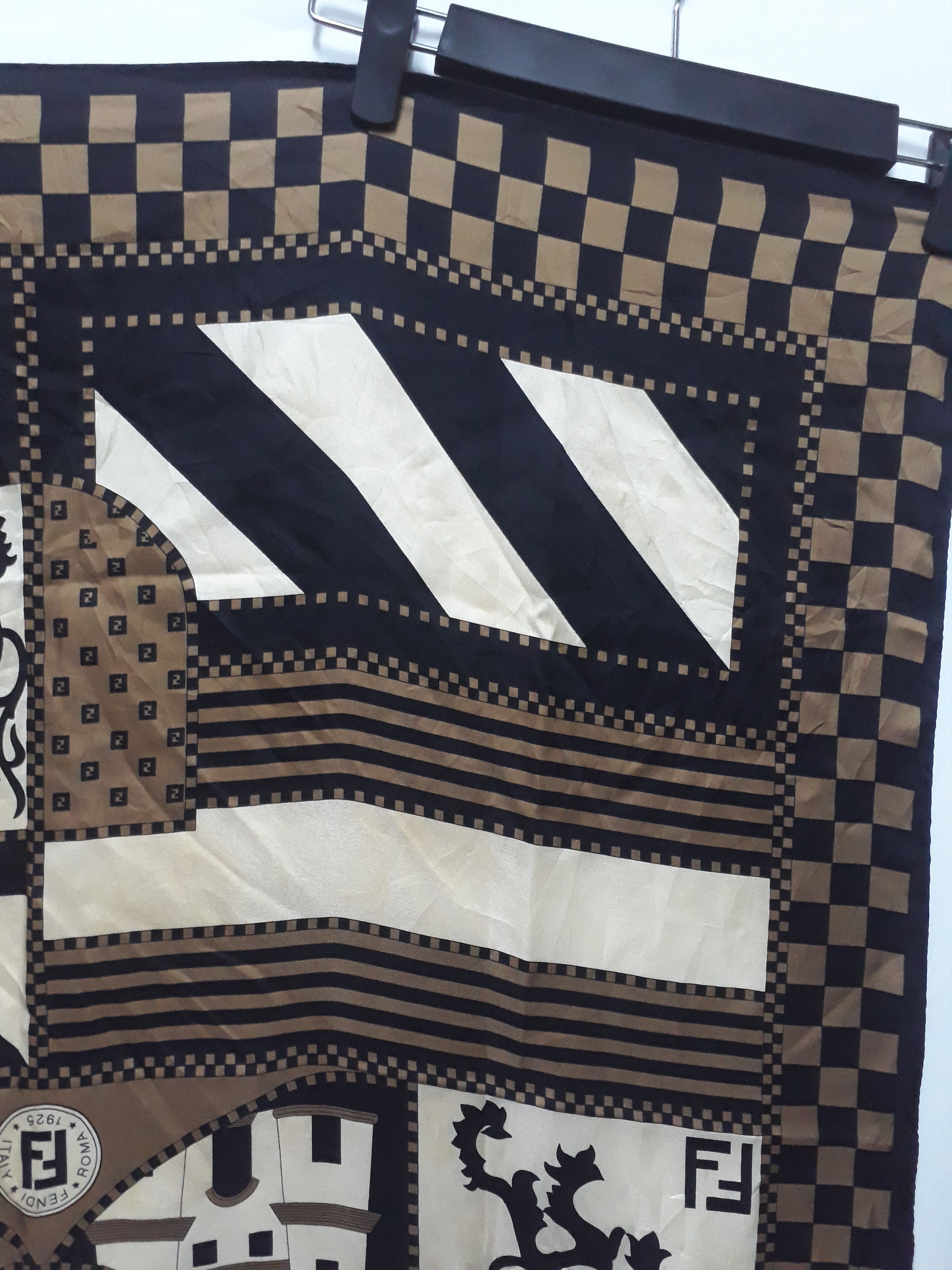 Fendi Fendi bandana pocket square Size ONE SIZE - 6 Thumbnail