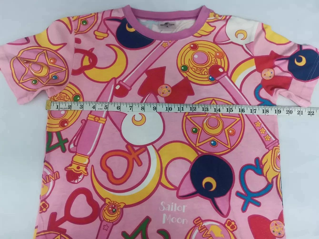 Anime Vintage Sailor Moon Japan Anime Tee Akira Evangelion Bleach Size US S / EU 44-46 / 1 - 7 Thumbnail