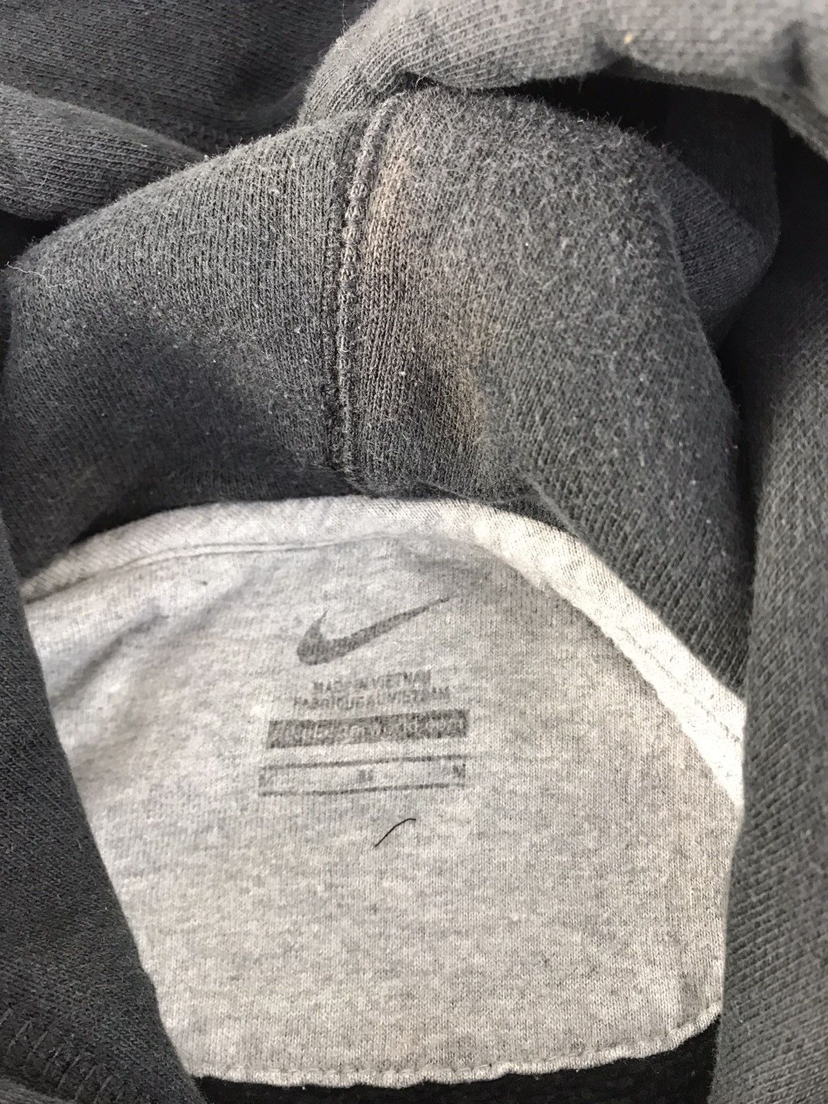 Nike × Vintage Nike 0 Pull Over Hoodies Hype Streetwear Brand Big Design Size US L / EU 52-54 / 3 - 5 Thumbnail