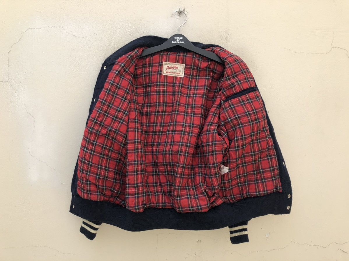 Japanese Brand × PPFM Vintage PPFM X Comme Ca Du Mode Fleece Varsity Bomber Jacket Size US M / EU 48-50 / 2 - 15 Thumbnail