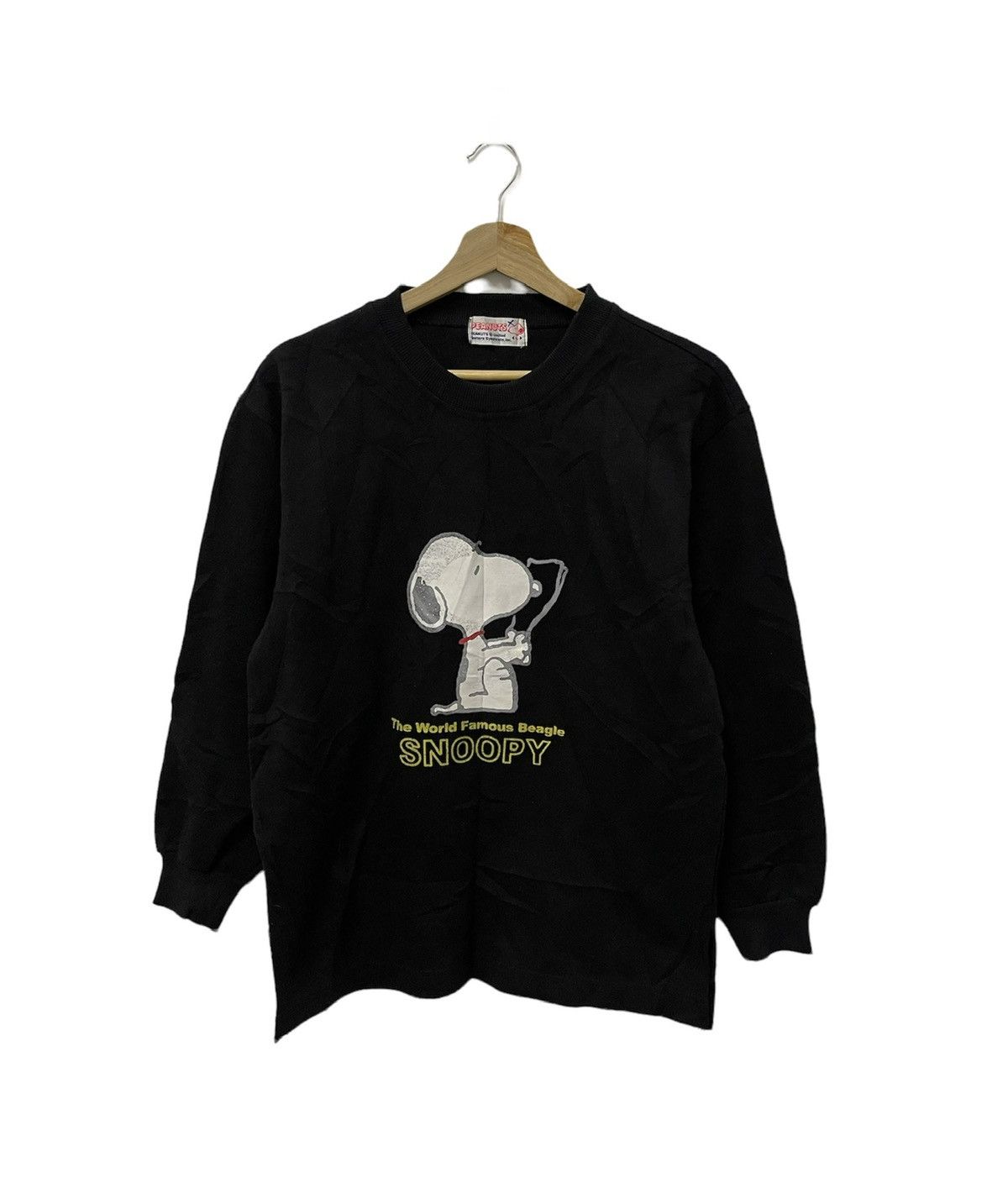 Peanuts × Vintage Vintage Snoopy Printed Big Logo Sweatshirt Size US M / EU 48-50 / 2 - 1 Thumbnail