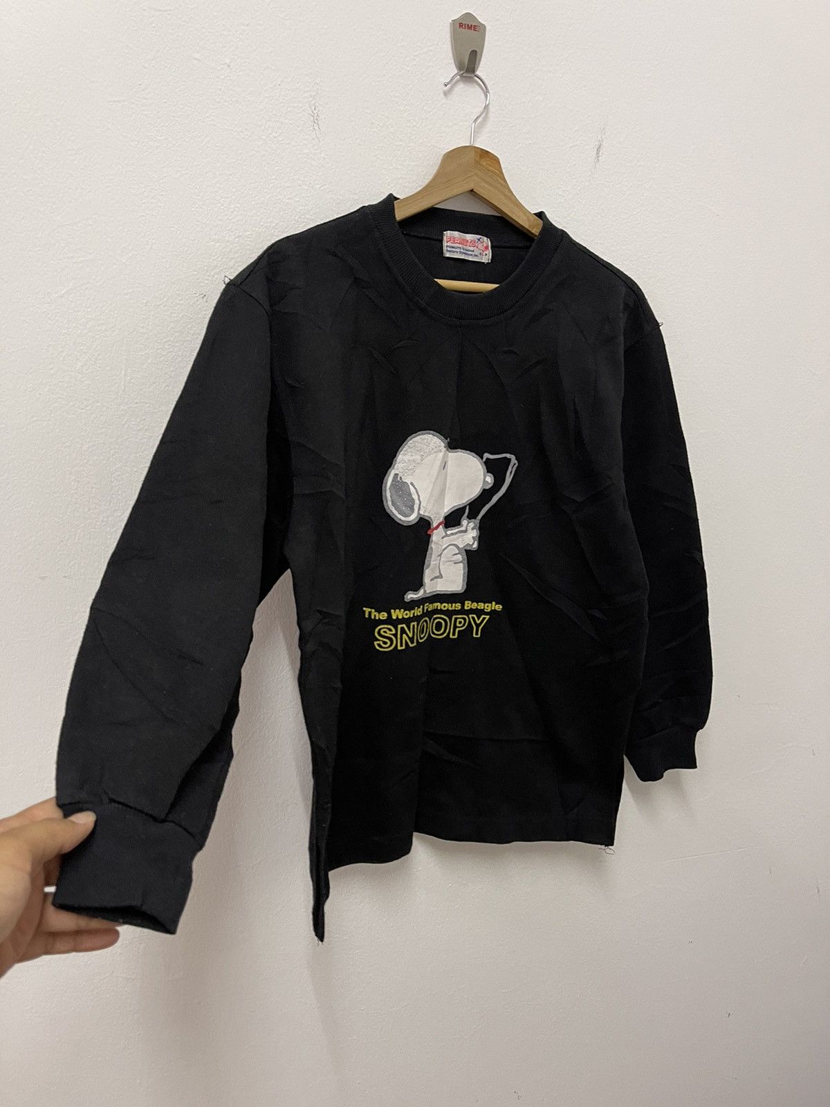 Peanuts × Vintage Vintage Snoopy Printed Big Logo Sweatshirt Size US M / EU 48-50 / 2 - 4 Thumbnail