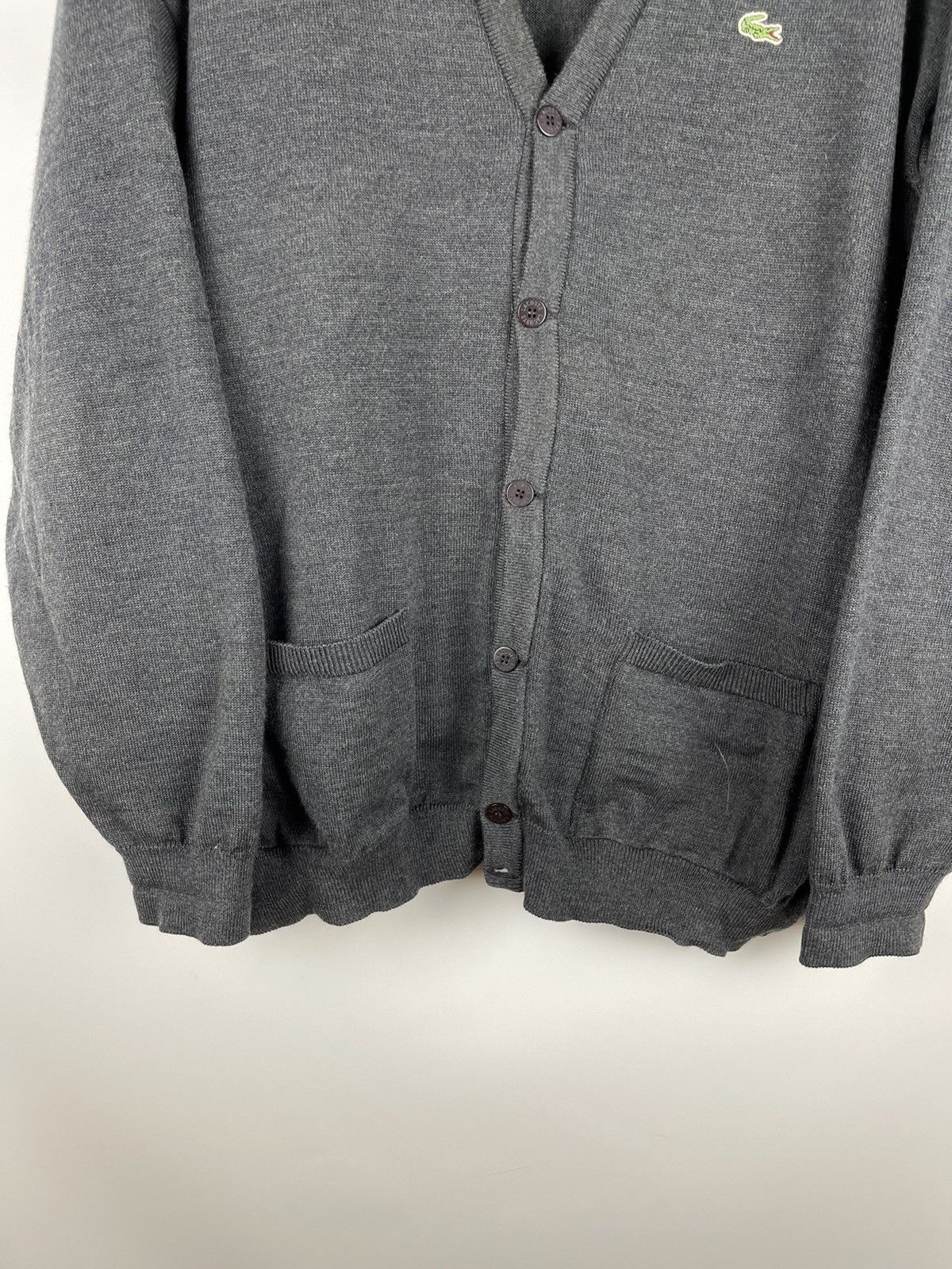 Lacoste Lacoste vintage cardigan knitwear sweater jumper pockets Size US XL / EU 56 / 4 - 5 Thumbnail