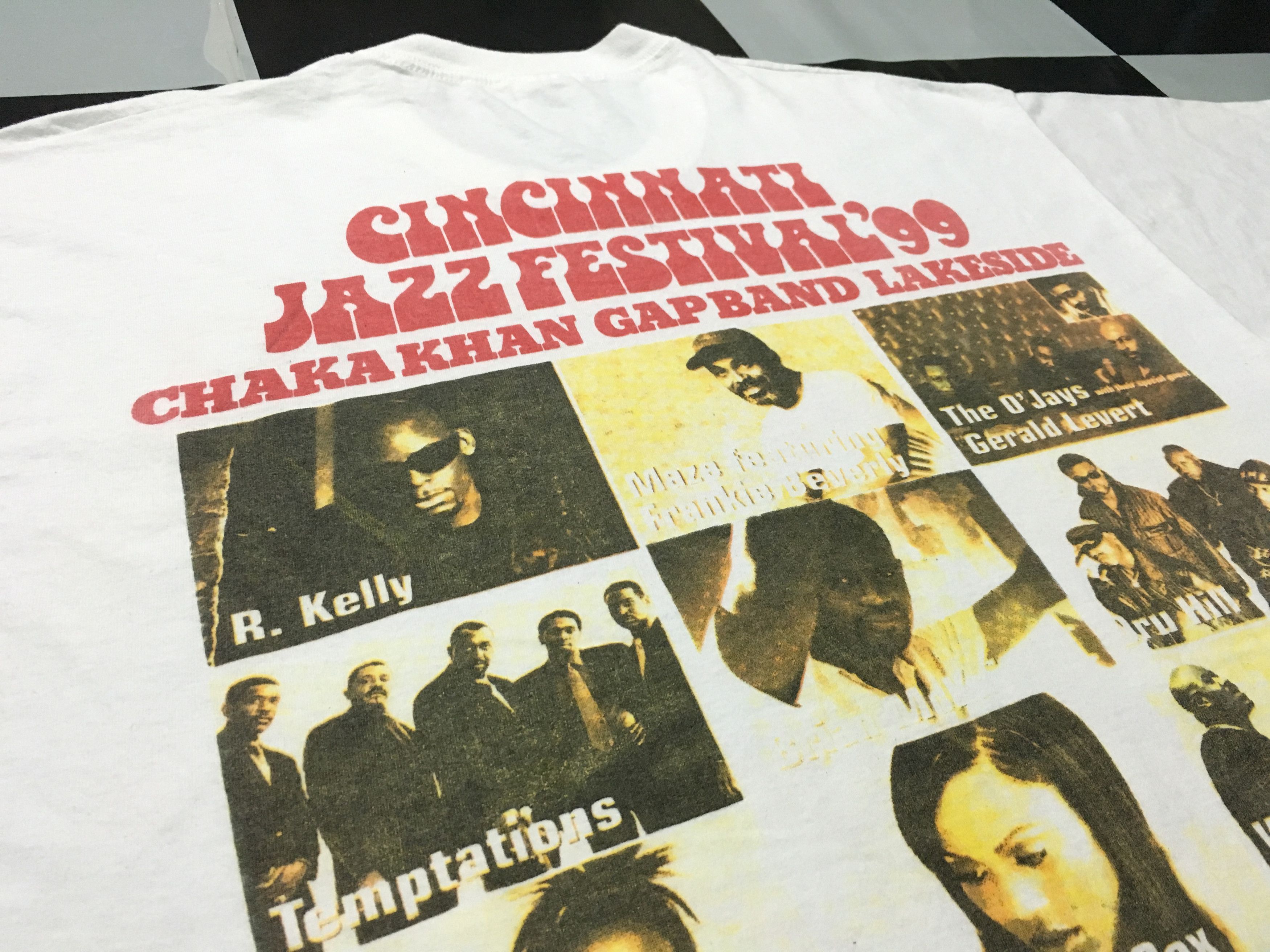 Band Tees × Rap Tees × Vintage Vintage Cincinnati Jazz festival shirt 1999 Rap tee 90s Size US XL / EU 56 / 4 - 2 Thumbnail
