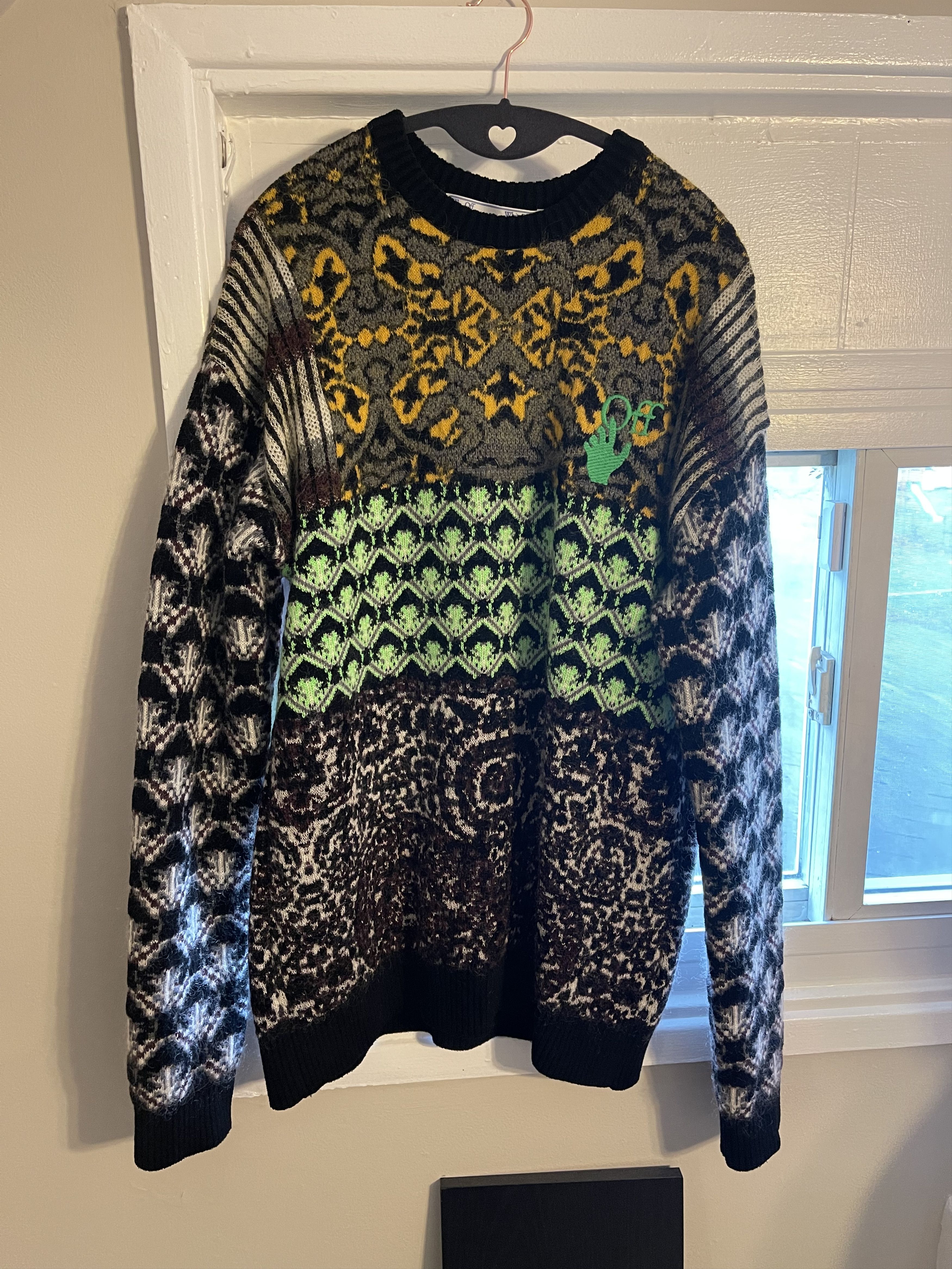 image of Off White Off-White Sweater, Men's (Size Medium)