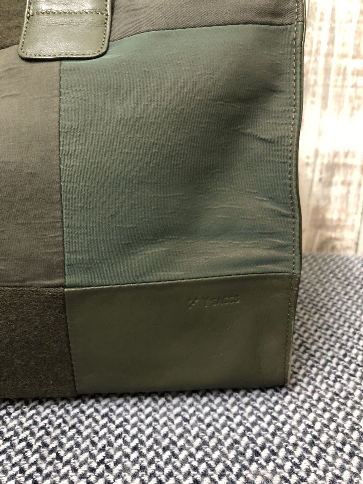 Yohji Yamamoto 🔥GRAIL🔥 90's Y'saccs Yohji Yamamoto patchwork leather bag Size ONE SIZE - 4 Thumbnail