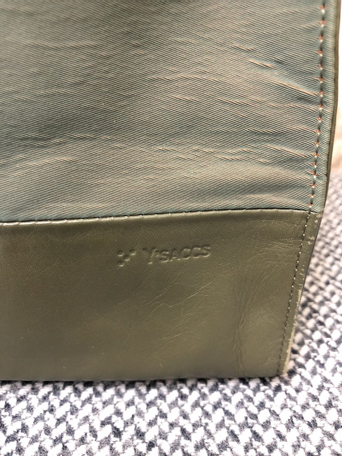 Yohji Yamamoto 🔥GRAIL🔥 90's Y'saccs Yohji Yamamoto patchwork leather bag Size ONE SIZE - 5 Thumbnail