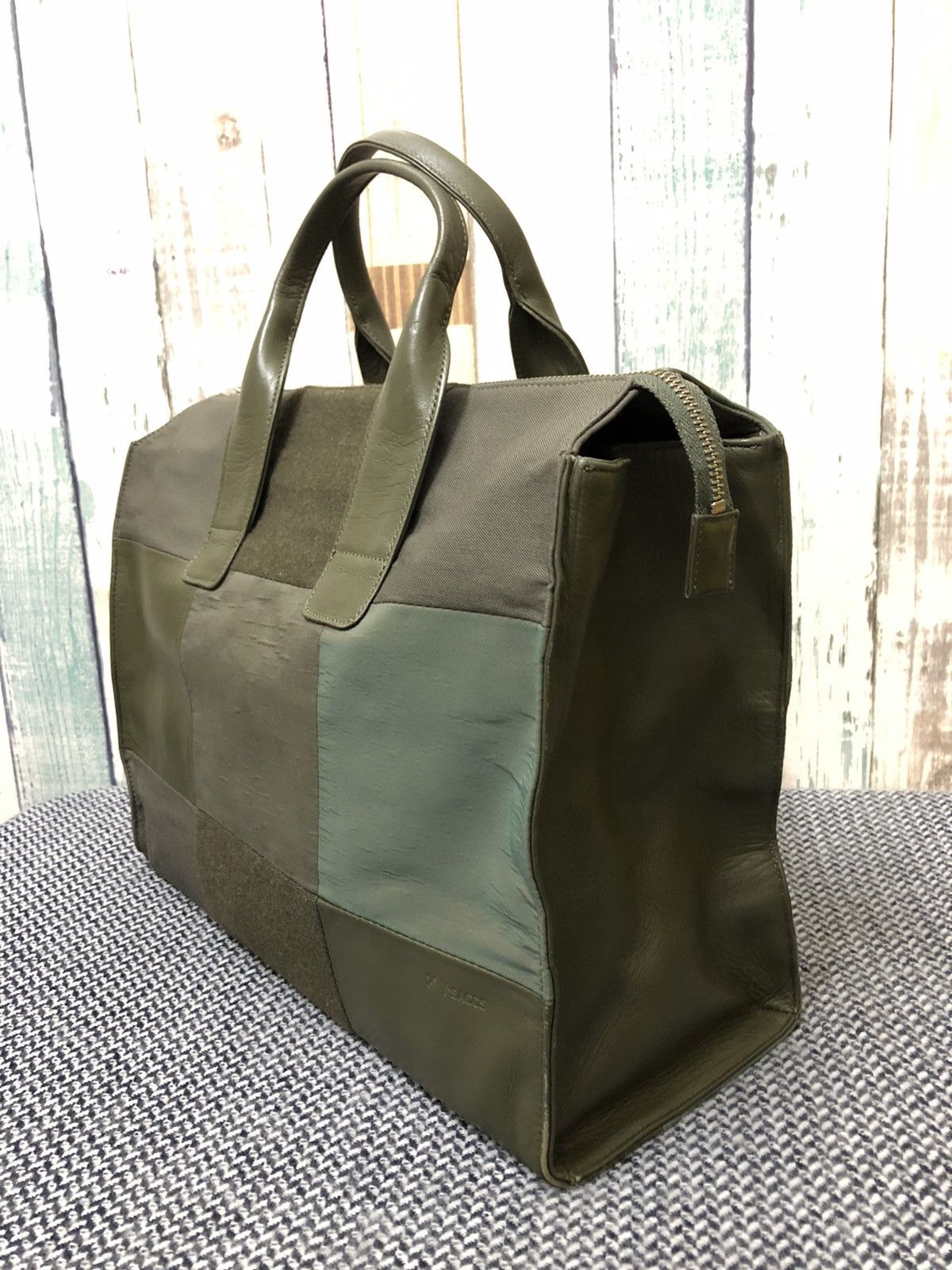 Yohji Yamamoto 🔥GRAIL🔥 90's Y'saccs Yohji Yamamoto patchwork leather bag Size ONE SIZE - 10 Thumbnail