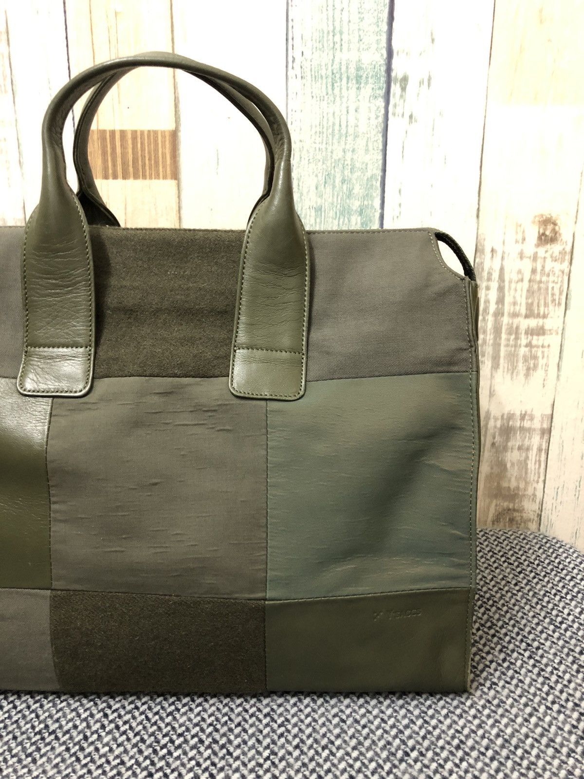 Yohji Yamamoto 🔥GRAIL🔥 90's Y'saccs Yohji Yamamoto patchwork leather bag Size ONE SIZE - 7 Thumbnail
