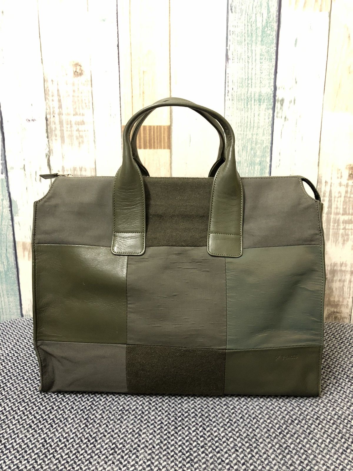 Yohji Yamamoto 🔥GRAIL🔥 90's Y'saccs Yohji Yamamoto patchwork leather bag Size ONE SIZE - 6 Thumbnail