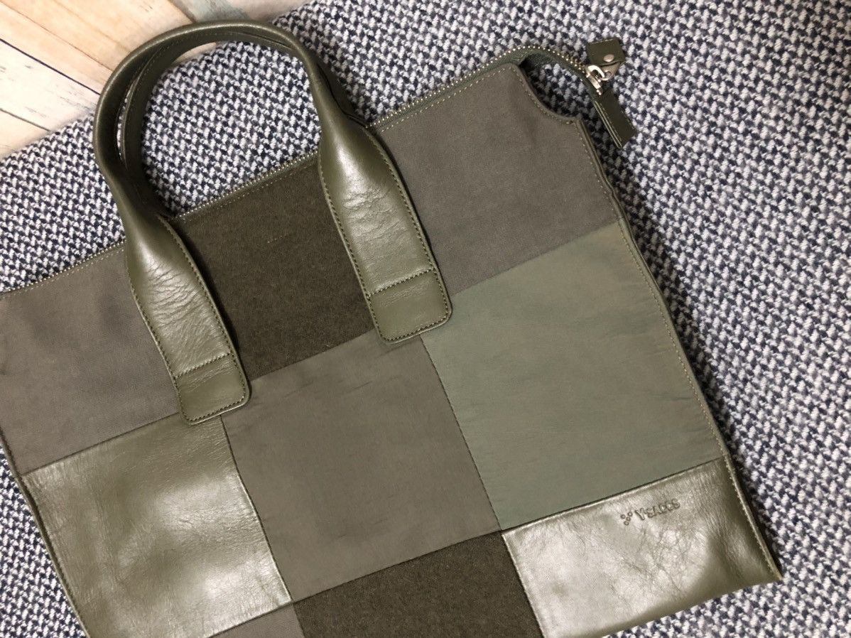 Yohji Yamamoto 🔥GRAIL🔥 90's Y'saccs Yohji Yamamoto patchwork leather bag Size ONE SIZE - 17 Thumbnail
